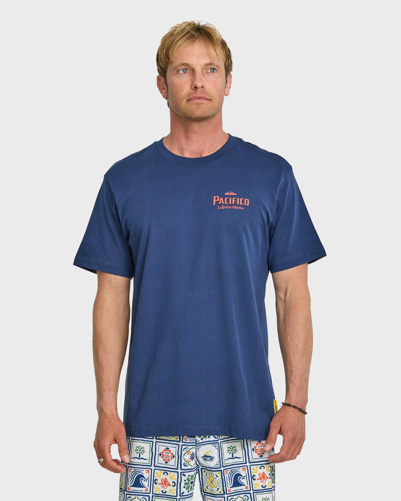Search-For-Beauty-Pco-T-Shirt-Navy-1