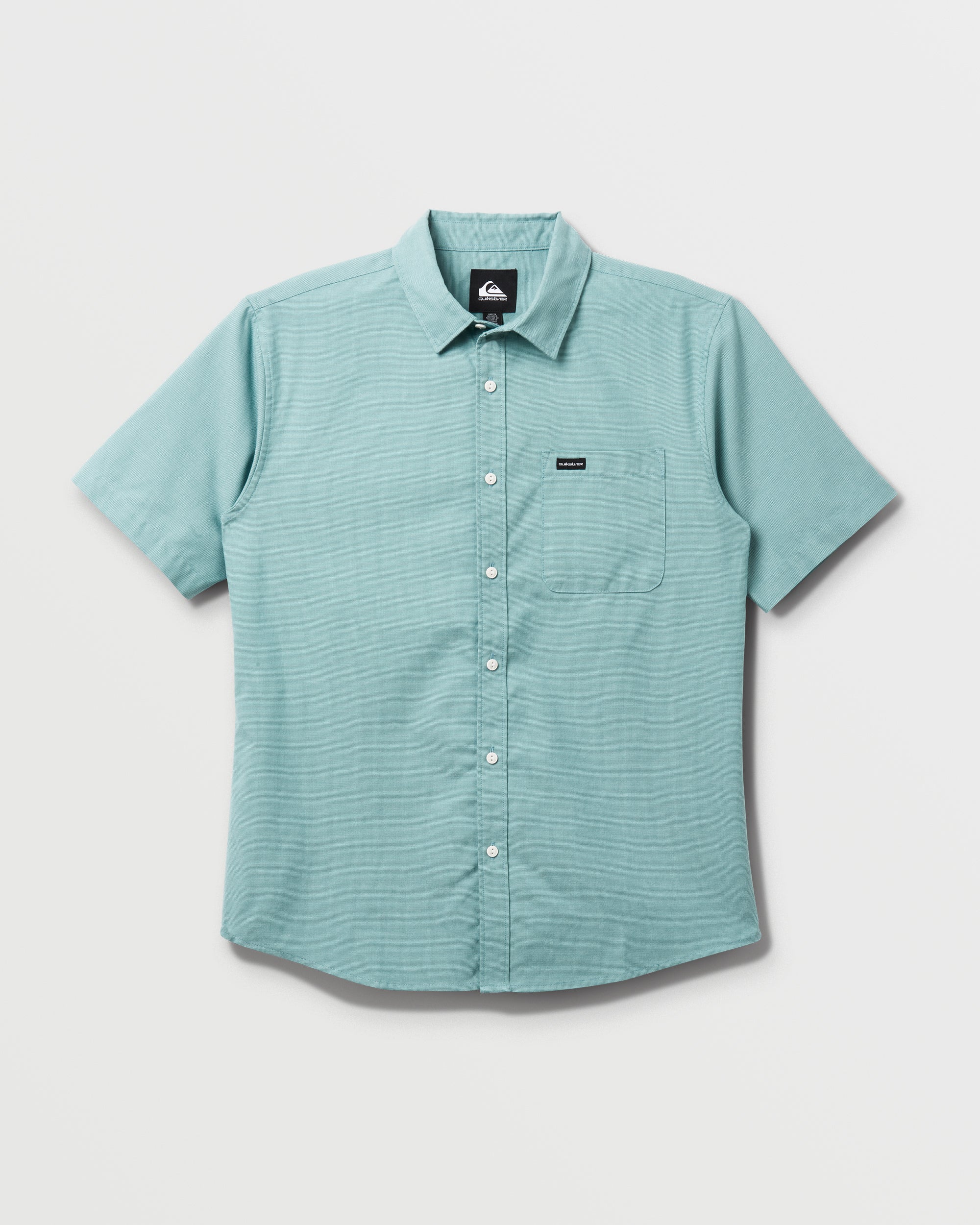 Shoreline Classic Short Sleeve Shirt - Dusty Turquoise | Quiksilver