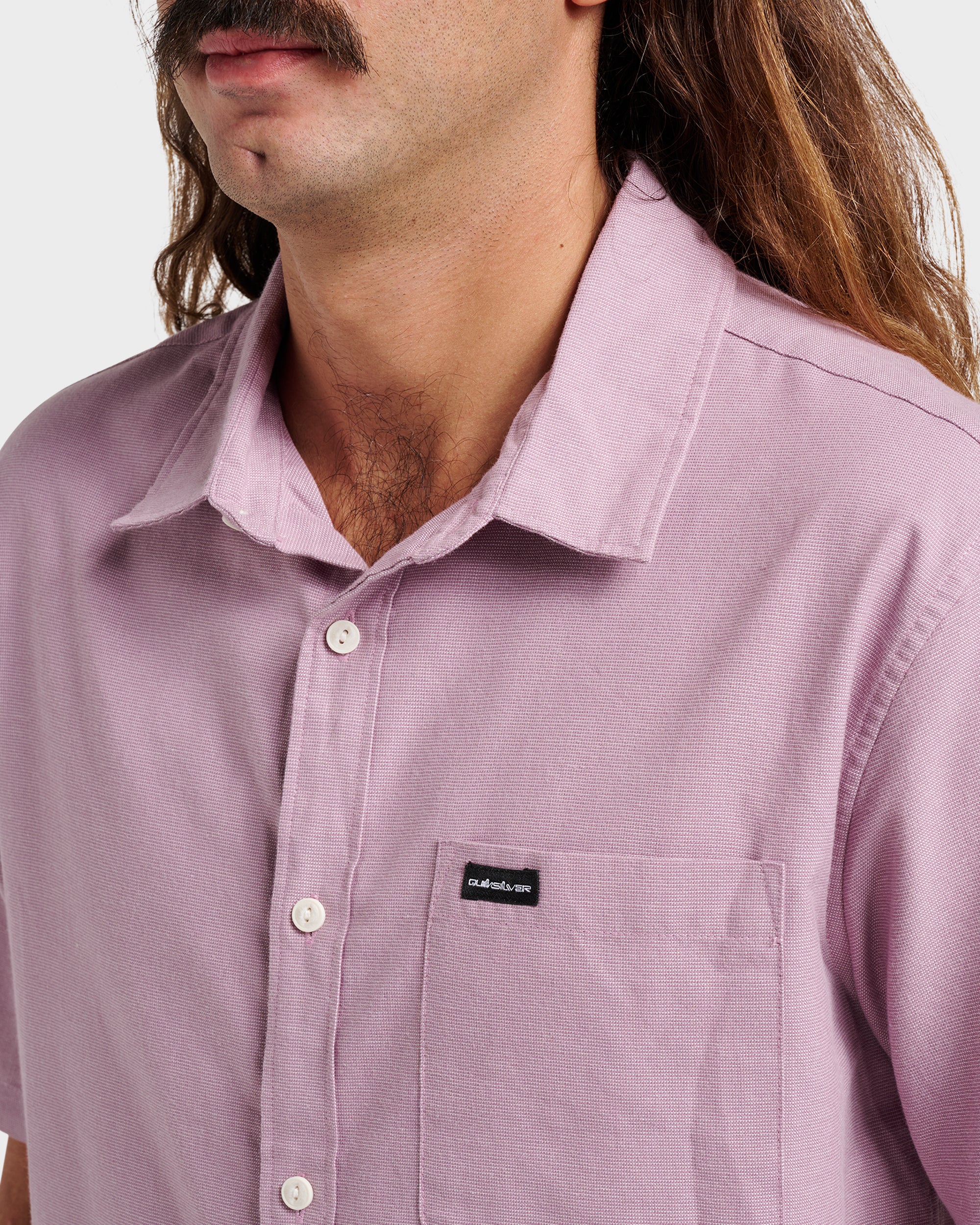 Shoreline Classic Short Sleeve Shirt - Elderberry | Quiksilver