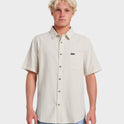 Oxford Stripe Classic Short Sleeve Shirt - Moonstruck