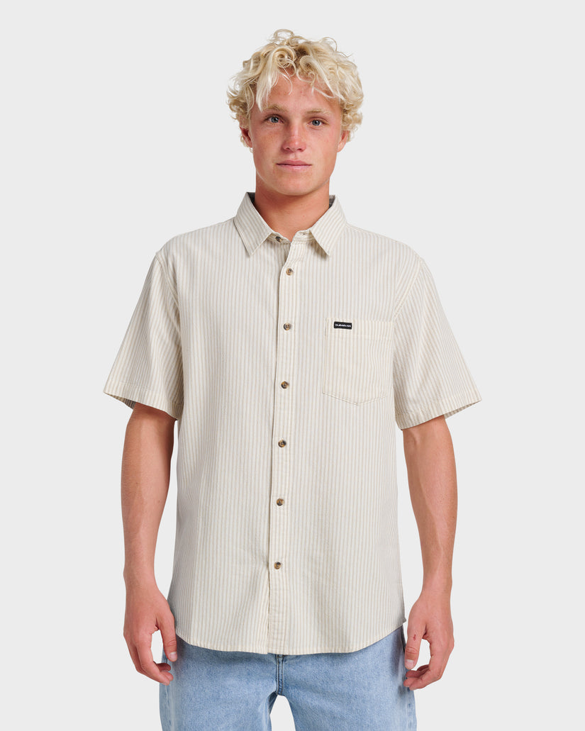 Oxford-Stripe-Classic-Short-Sleeve-Shirt-Moonstruck-1