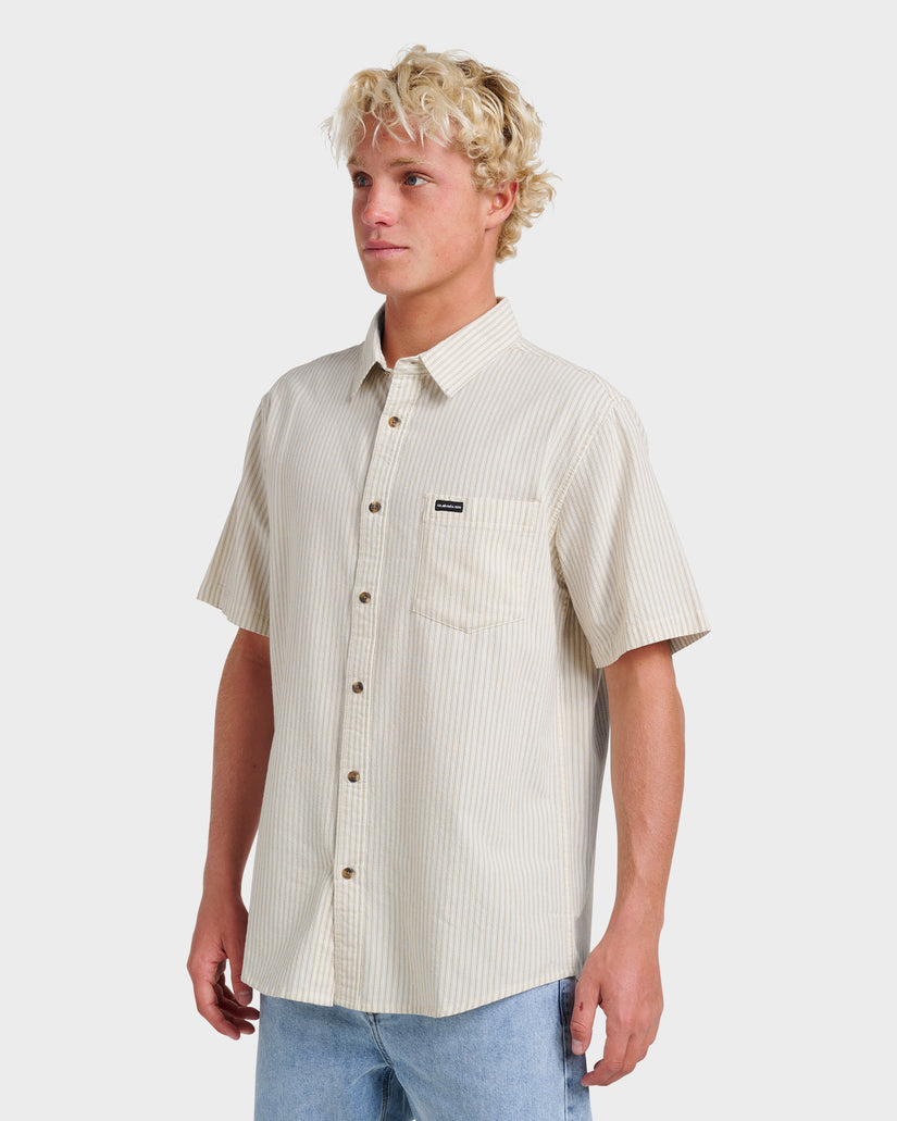 Oxford-Stripe-Classic-Short-Sleeve-Shirt-Moonstruck-3