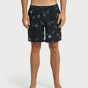 Surfsilk Mix 17" Nb Swim Trunks - Black
