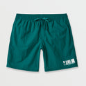 Nylon 18" Swim Trunks - Dk Teal