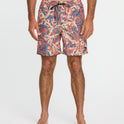 Everyday Mix 17" Swim Trunks - Coral