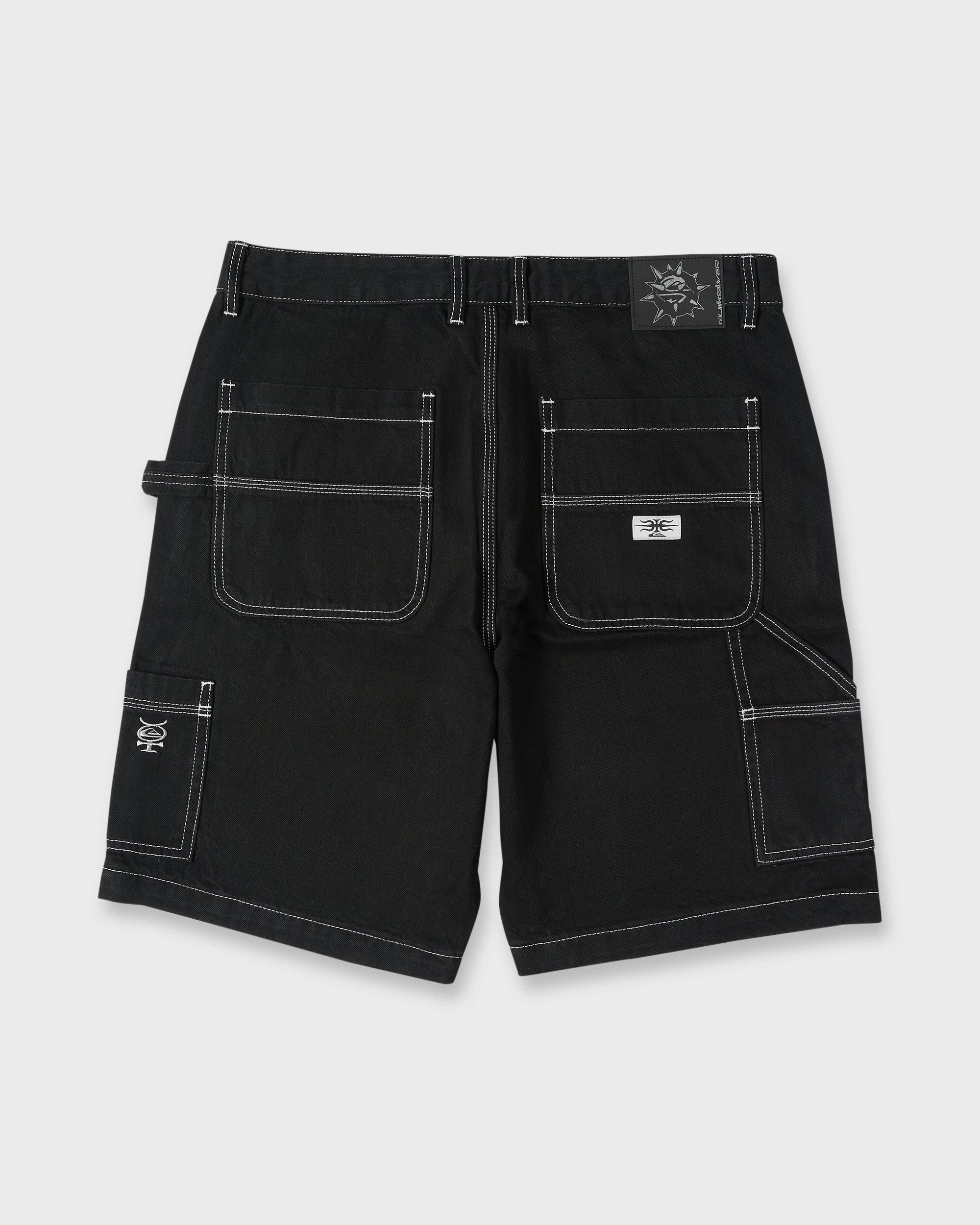 upper field one DENIM CARGO SHORTS Lサイズ Mercury Carpenter Denim Short - Black | Quiksilver
