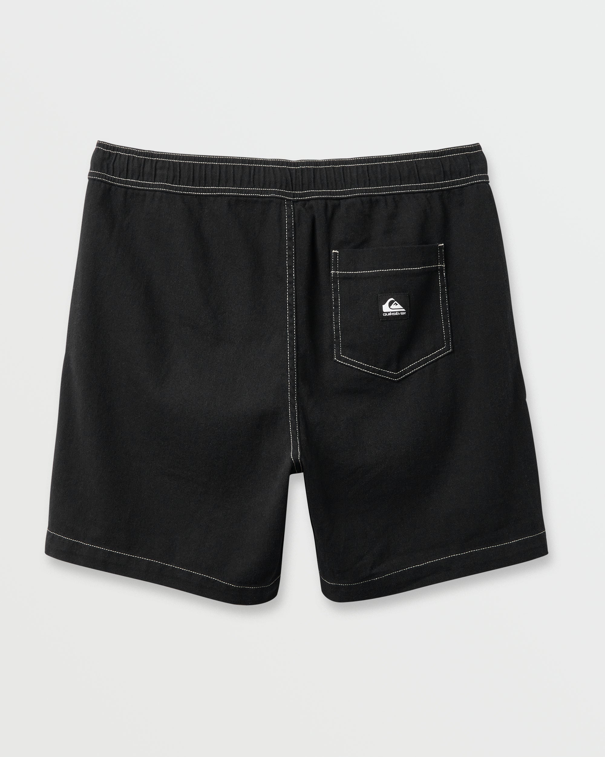 Taxer Big Twill Shorts - Black | Quiksilver