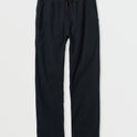 Stretch Canvas Beach Pants - Black
