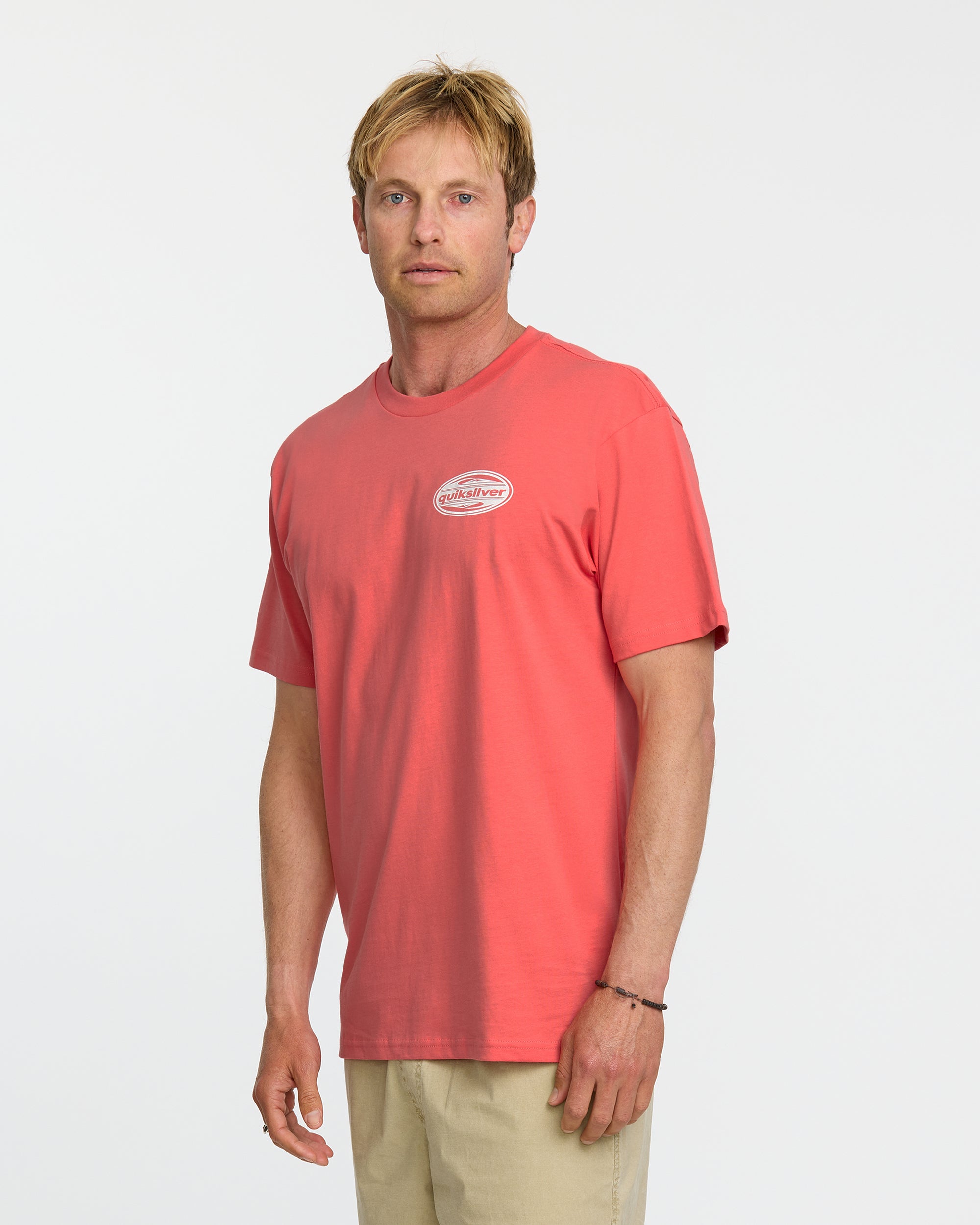 2000S Boarding T-Shirt - Coral | Quiksilver