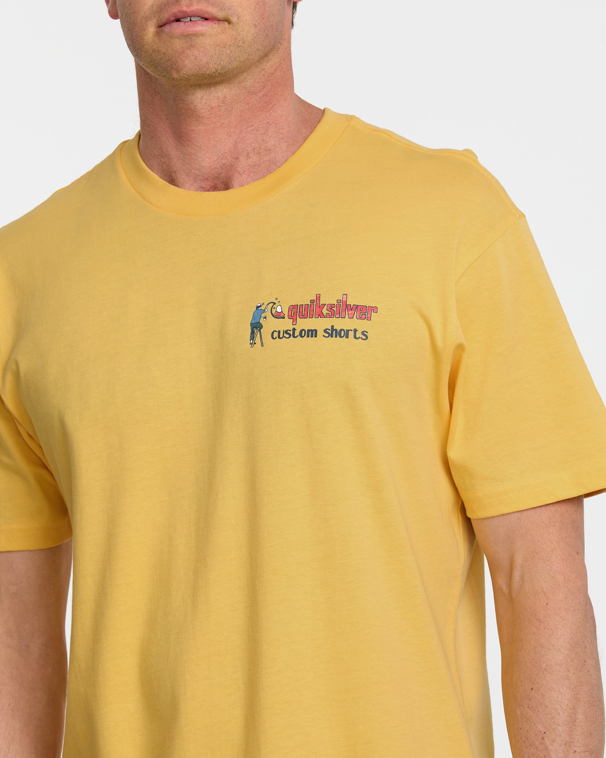 Sign Painter Classic T-shirt - Golden Haze | Quiksilver