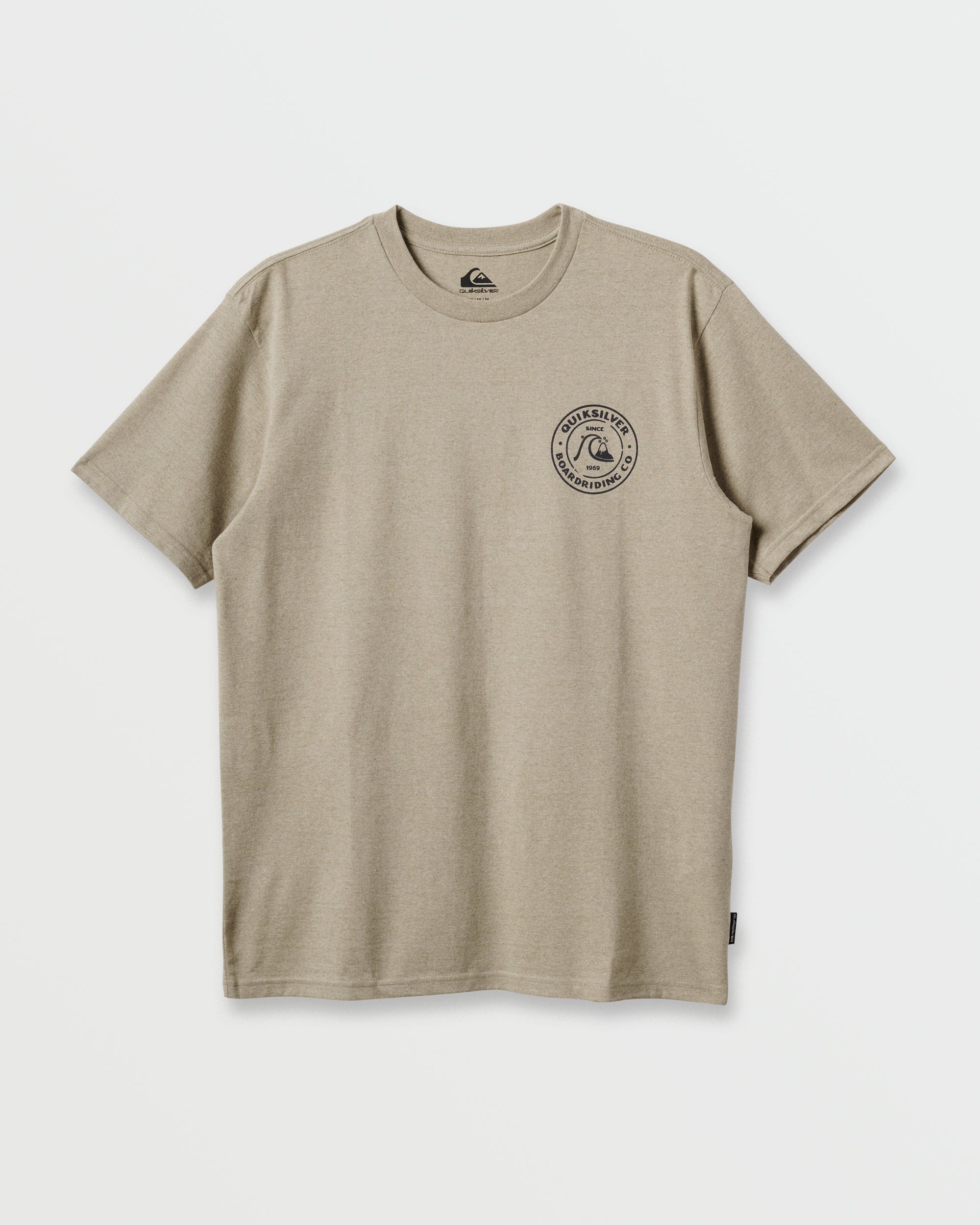 Bubbles T-Shirt - Twill Heather | Quiksilver