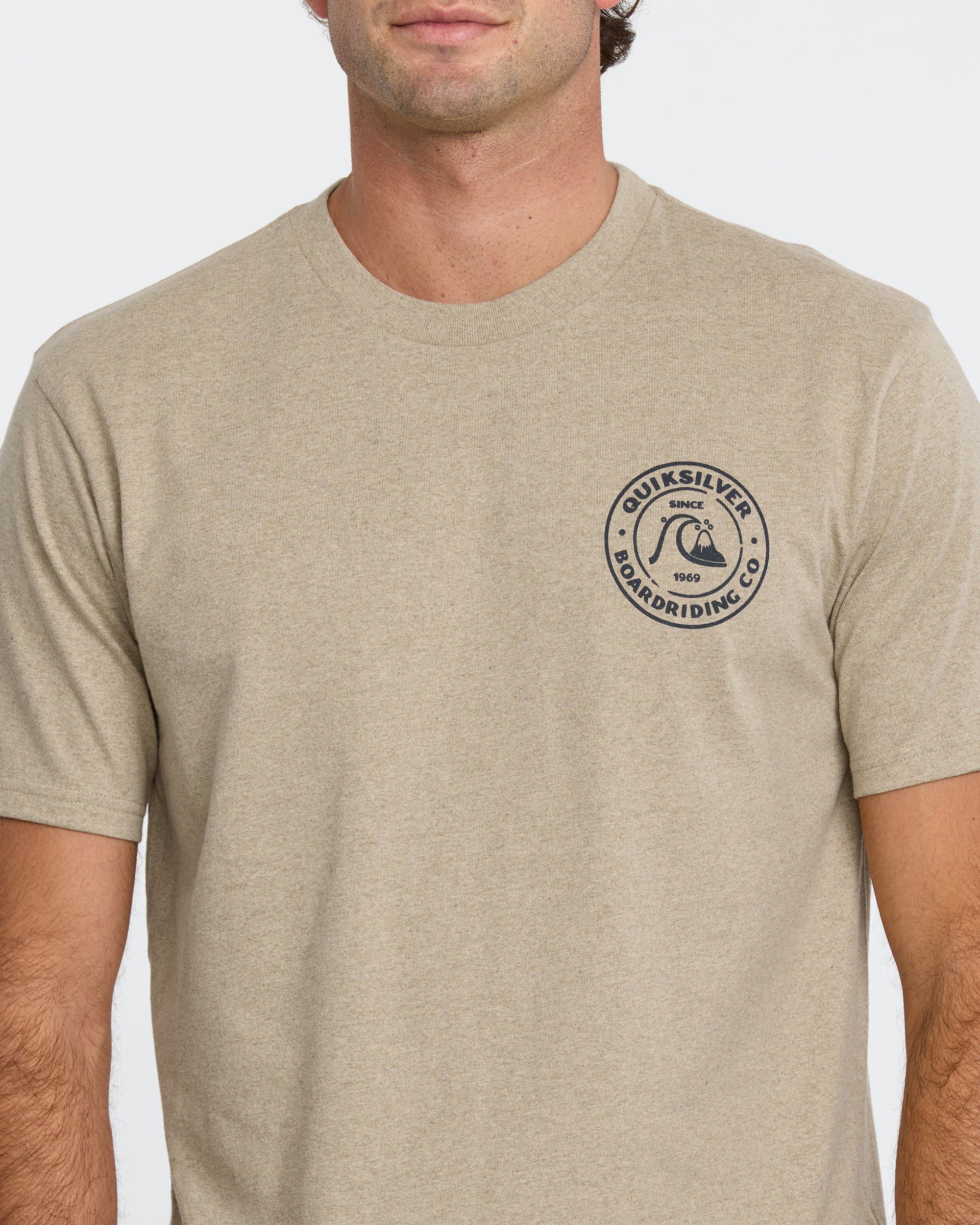 Bubbles T-Shirt - Twill Heather | Quiksilver