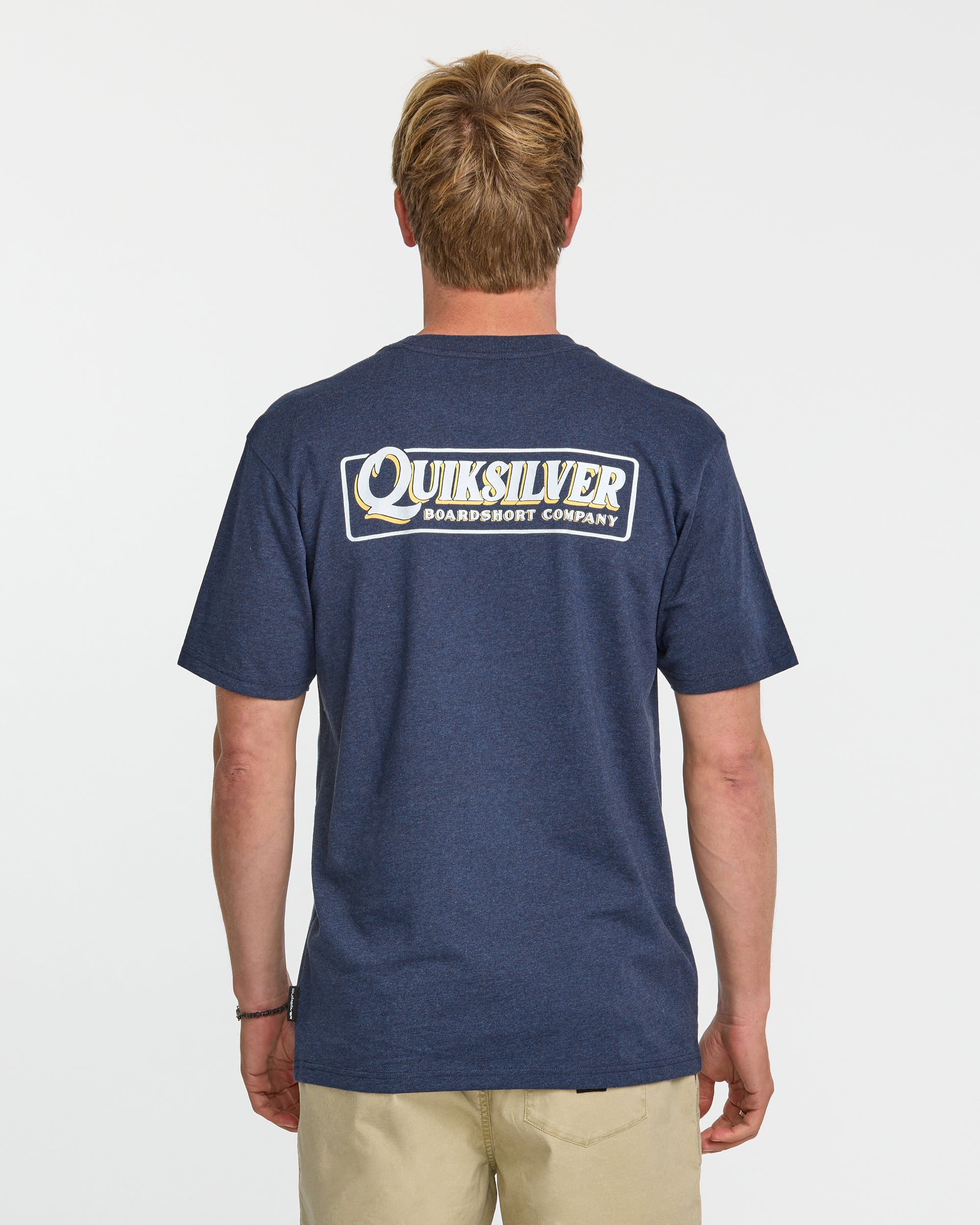 Garage Sign T-Shirt - Navy Heather | Quiksilver
