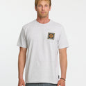 Sun Roots Organic Heather T-Shirt - Charcoal Heather