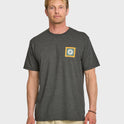 Sun Roots Organic Heather T-Shirt - Silver White Heather