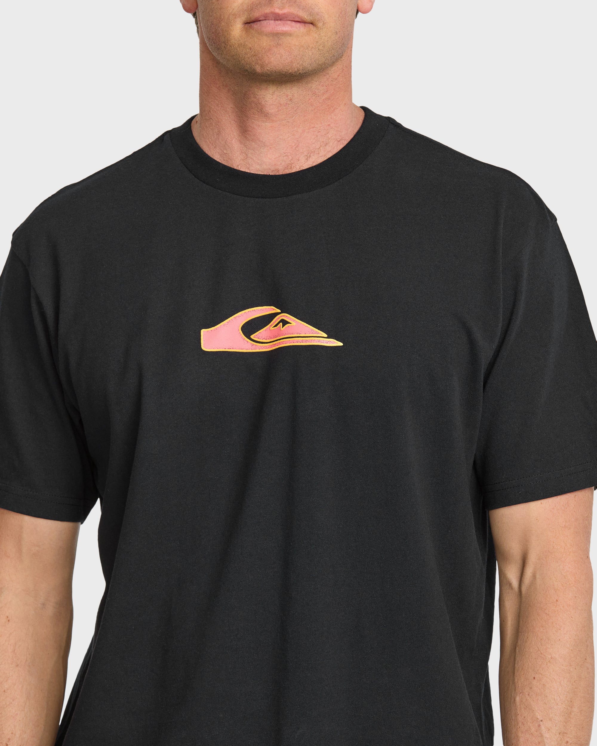 Oval Torch T-Shirt - Black | Quiksilver