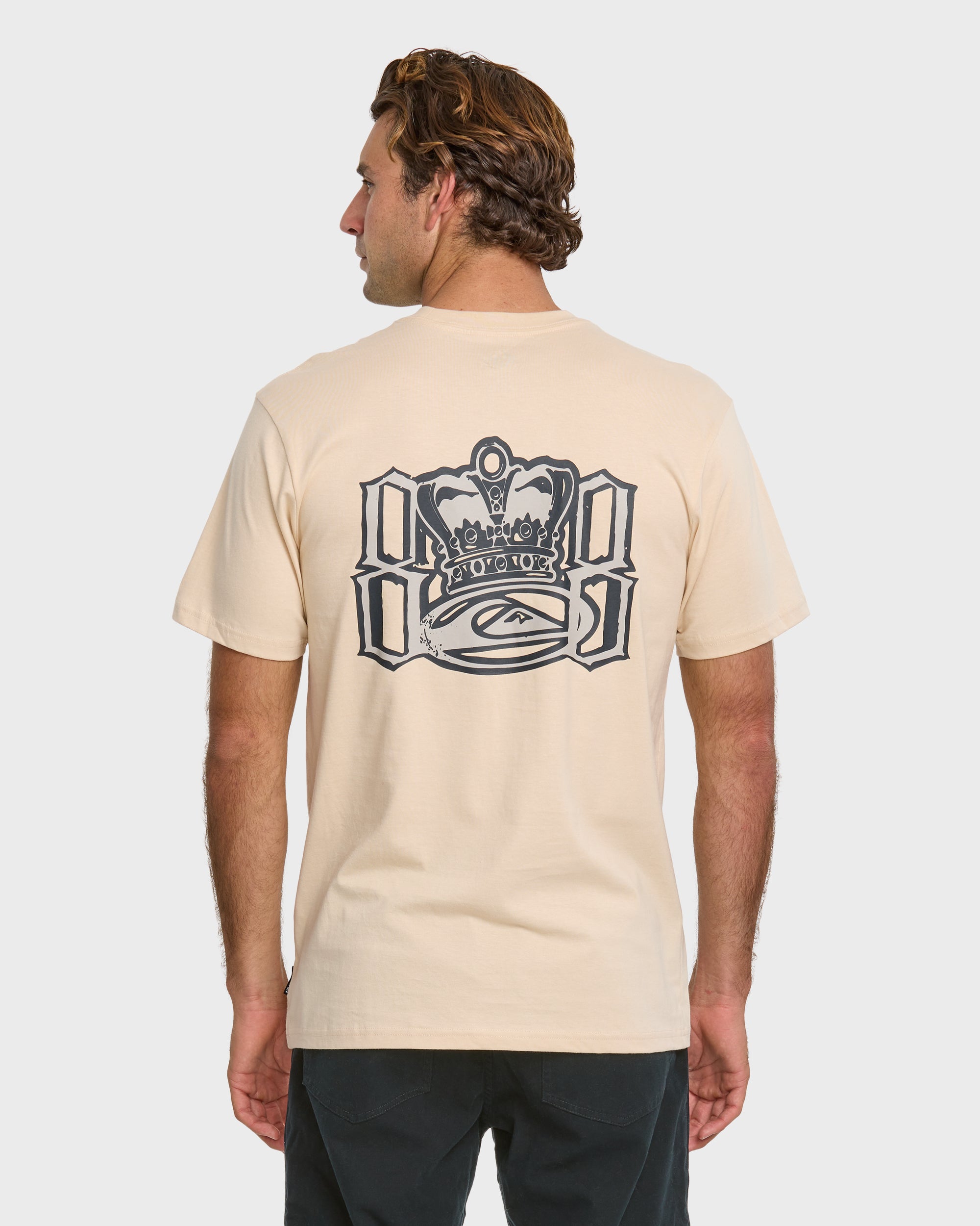 333K Tシャツ Ninth Hall Shipwreck Black Wash Raw Edge T-Shirt | Zumiez