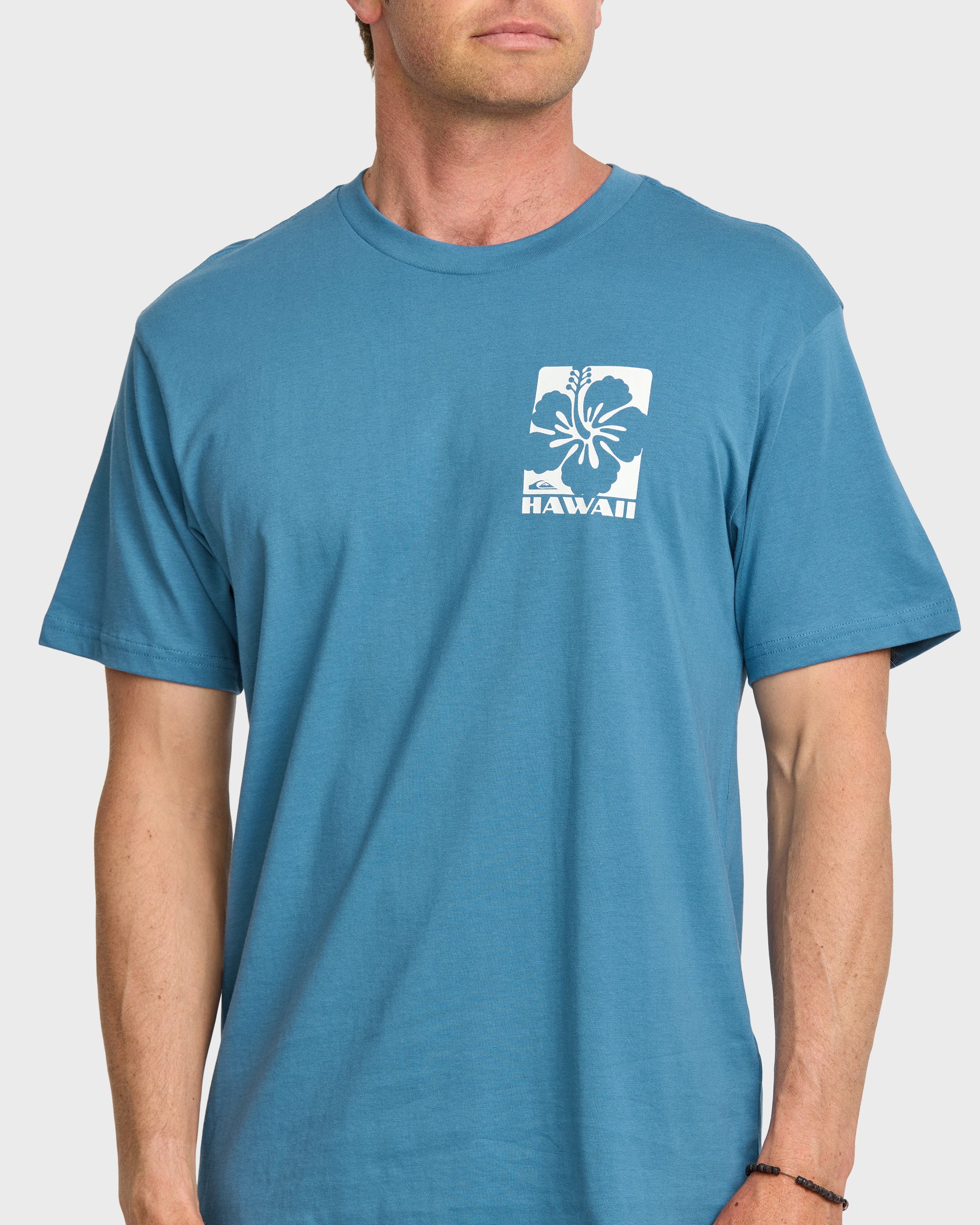 Hi Hibiscus Classic T-shirt - Copen Blue | Quiksilver