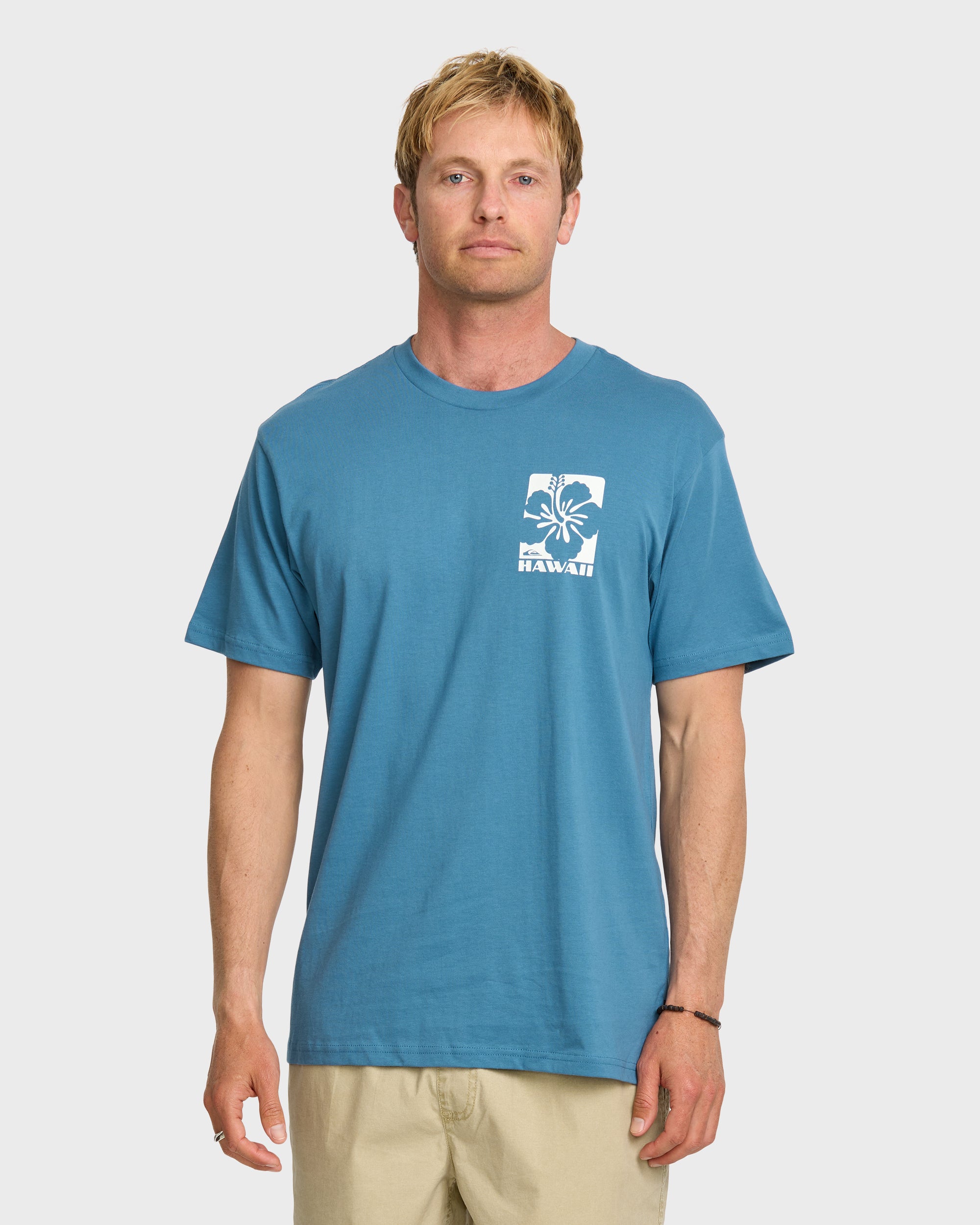 Hi Hibiscus Classic T-shirt - Copen Blue | Quiksilver