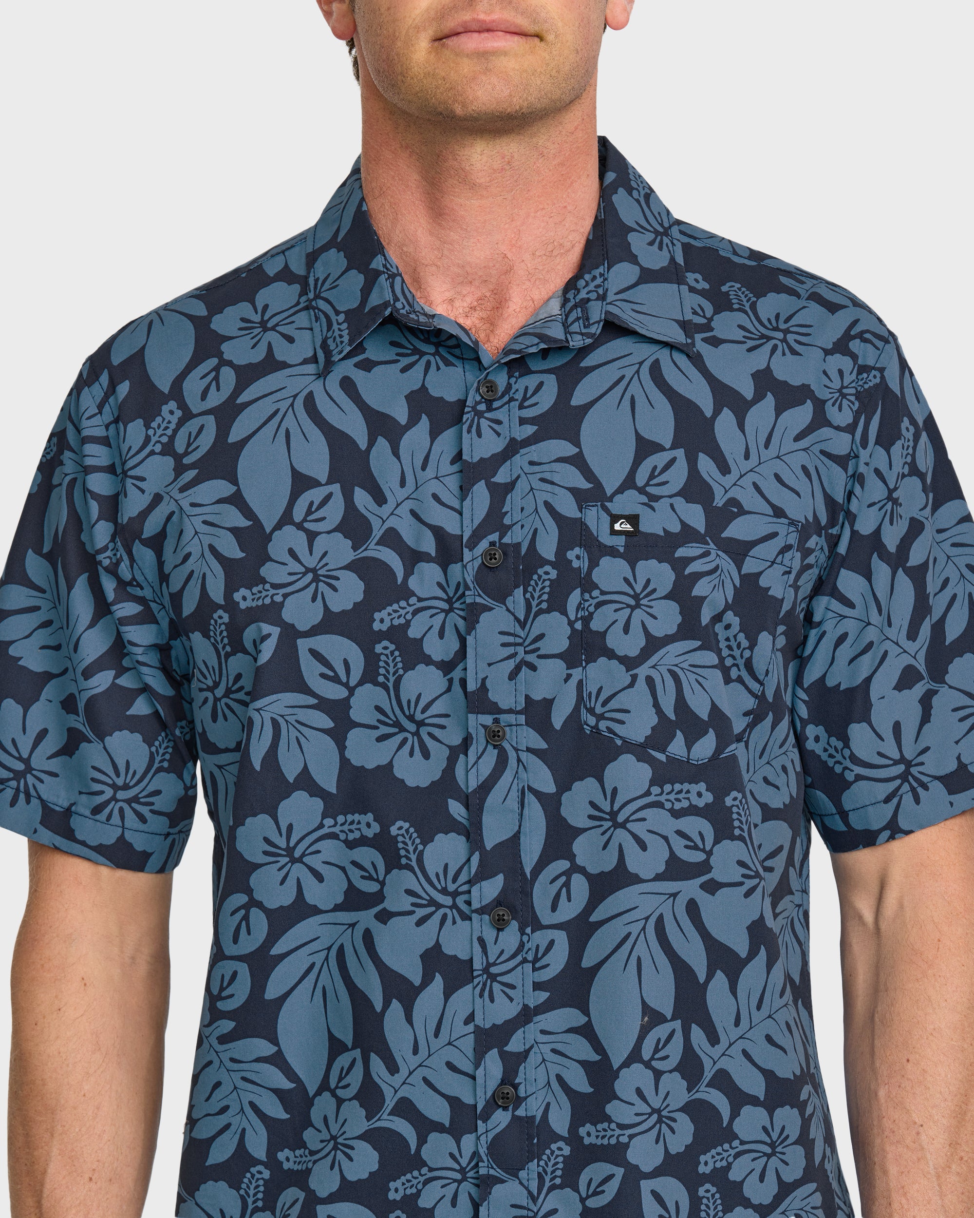 Waikoloa Classics Short Sleeve Shirt - Estate Blue | Quiksilver
