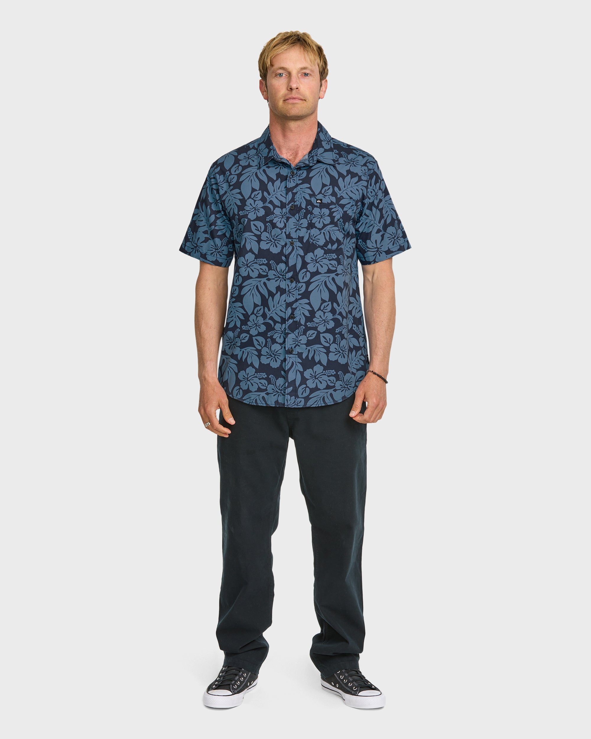 Waikoloa Classics Short Sleeve Shirt - Estate Blue | Quiksilver