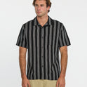 Nightfall Island Short Sleeve Shirt - Black