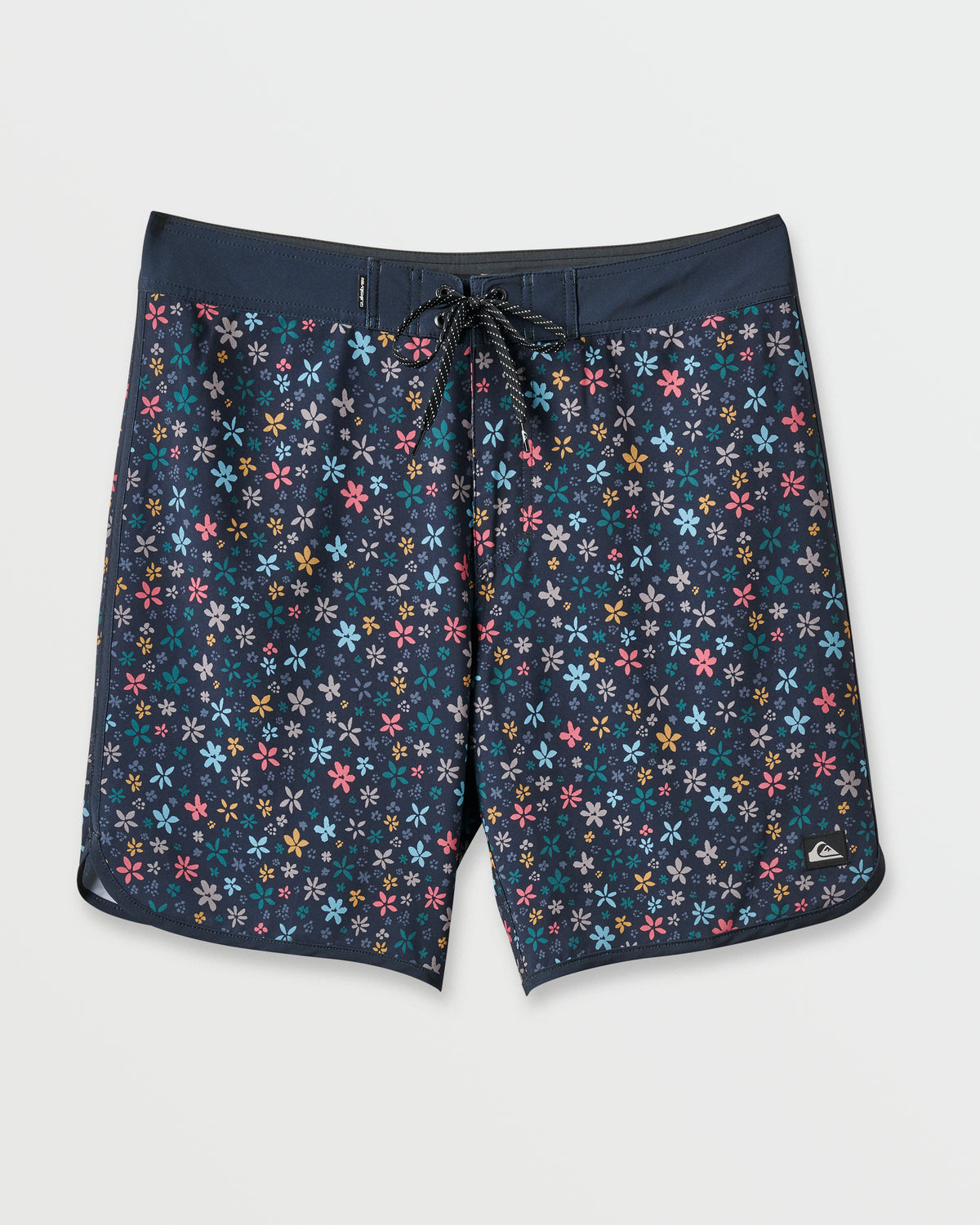 Surfsilk-Scallop-Ditsy-19"-Boardshorts-Black-4