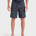 Surfsilk Scallop Ditsy 19" Boardshorts - Black