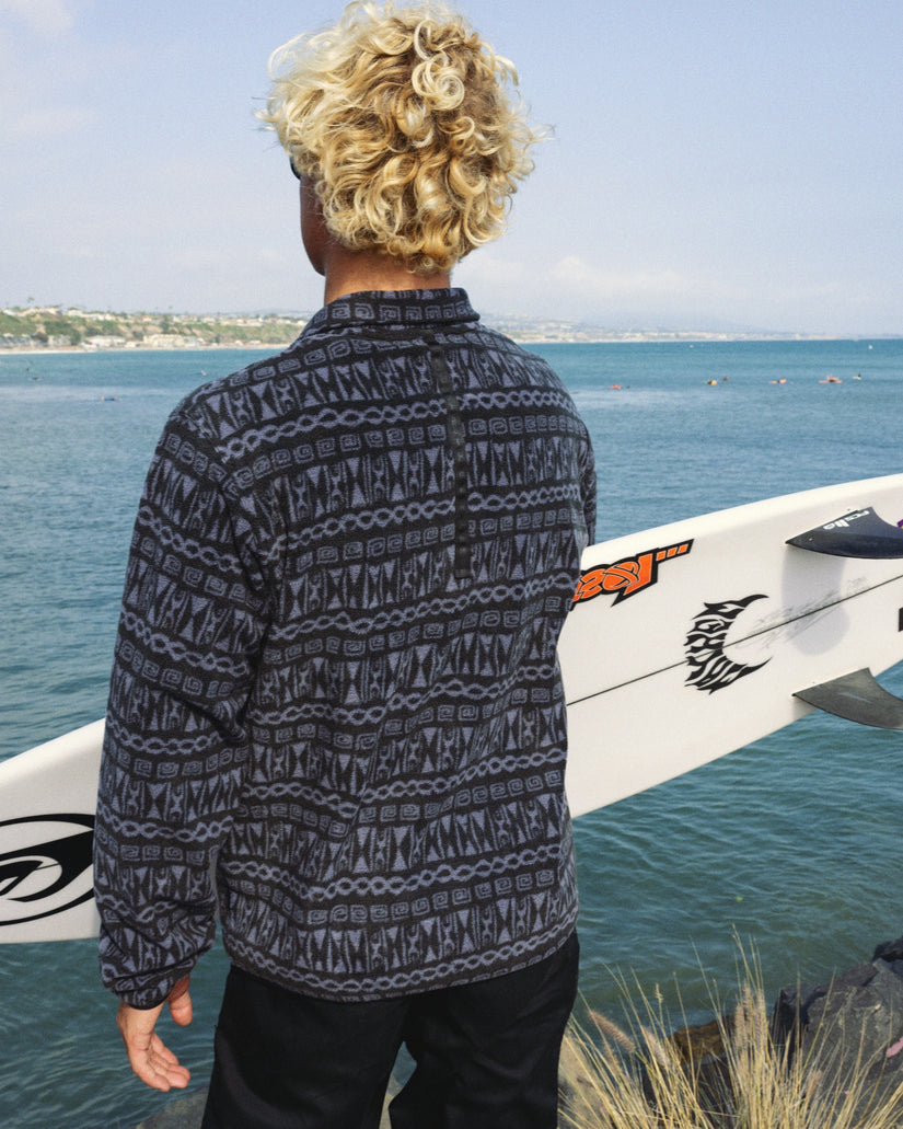 No Destination Technical Pullover Polar Fleece - Graystone