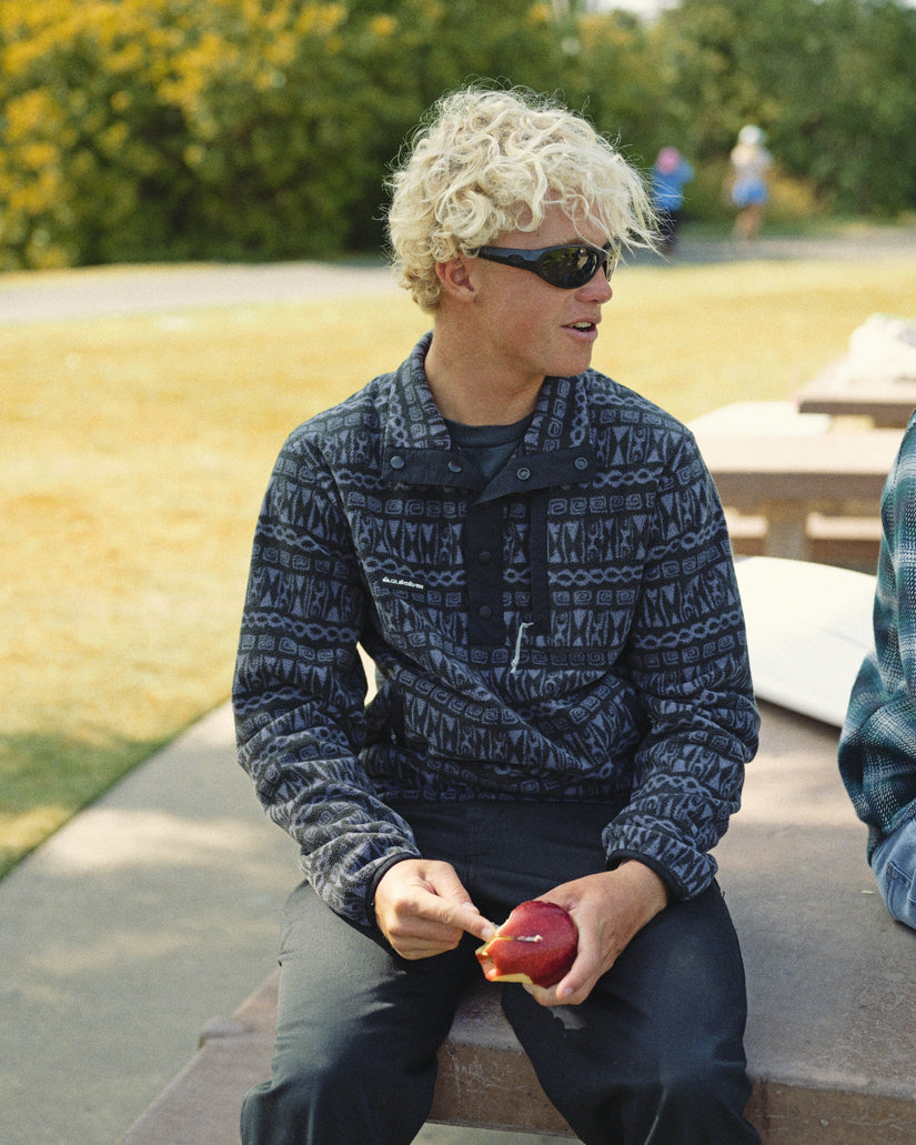 No Destination Technical Pullover Polar Fleece - Graystone