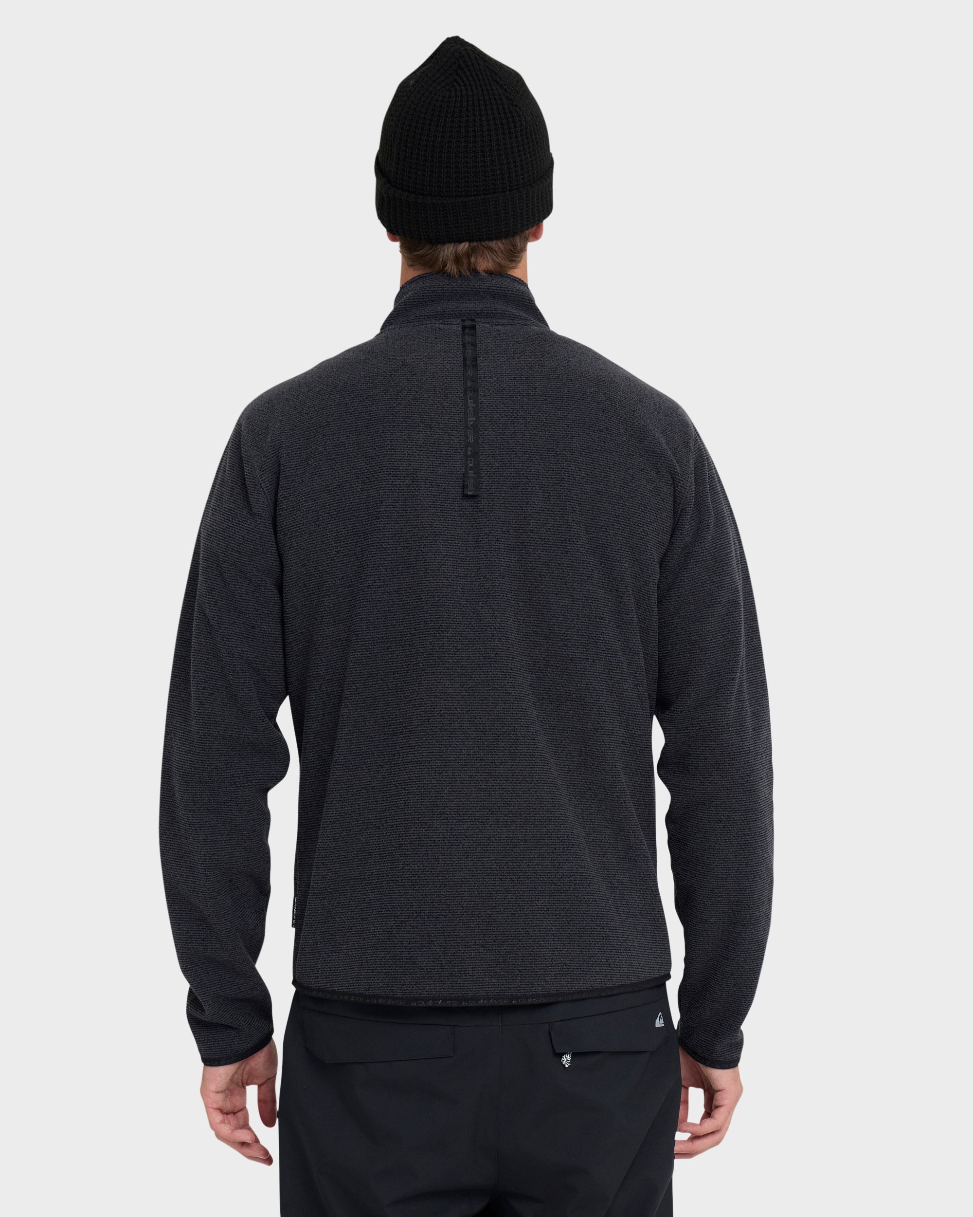 Aker Full Zip Technical Fleece - Black | Quiksilver