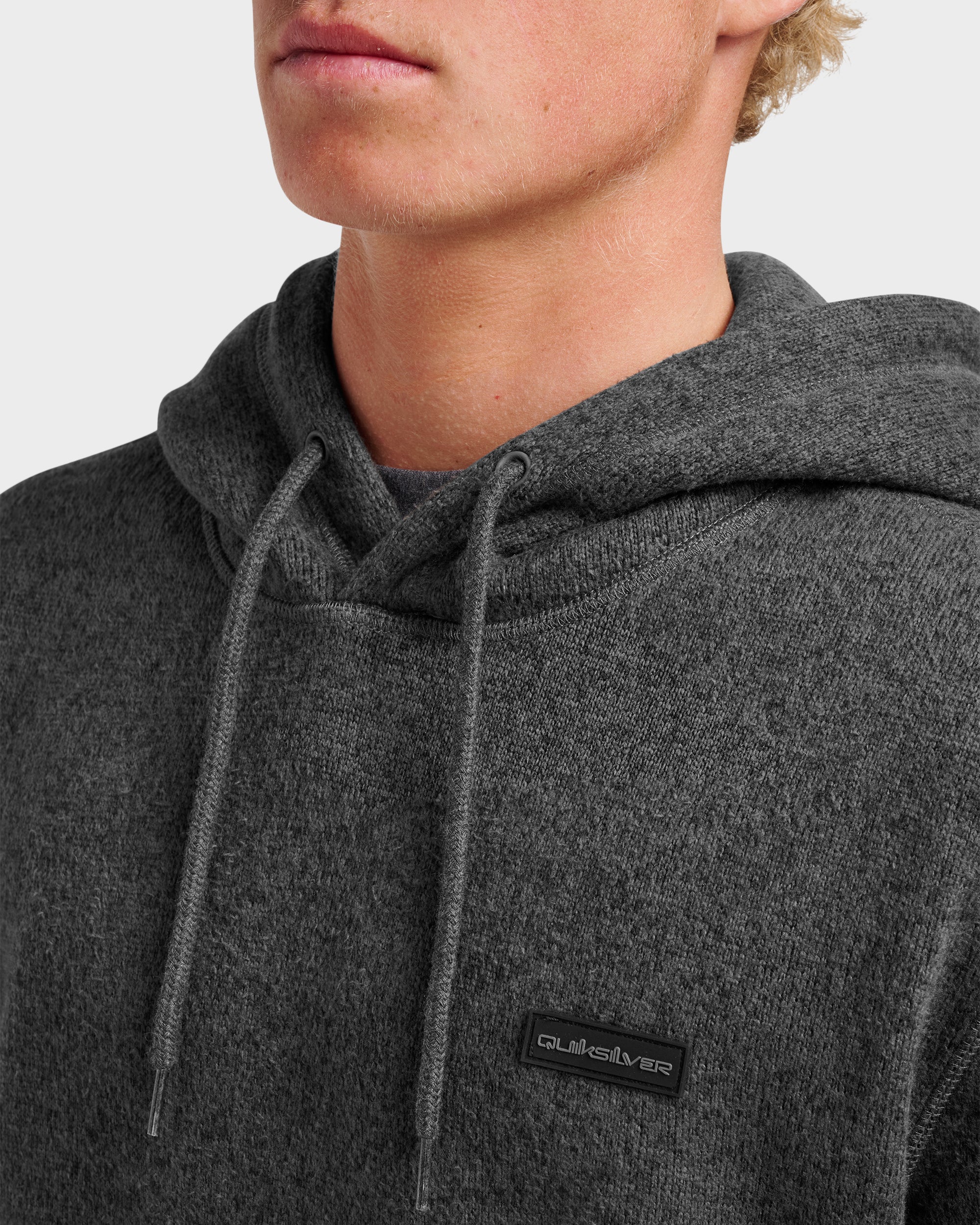Keller Hoodie - Black Heather | Quiksilver