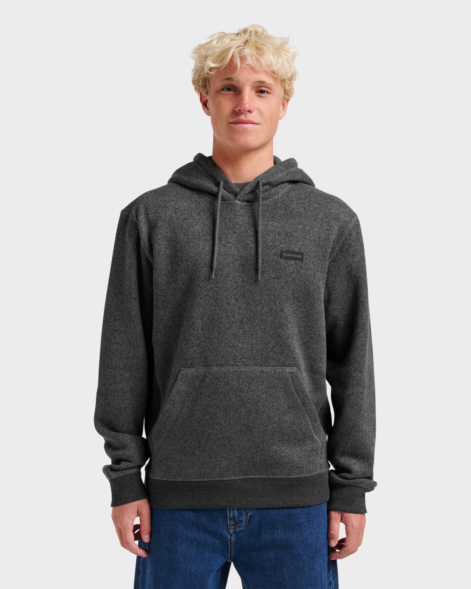 Keller Hoodie - Black Heather | Quiksilver