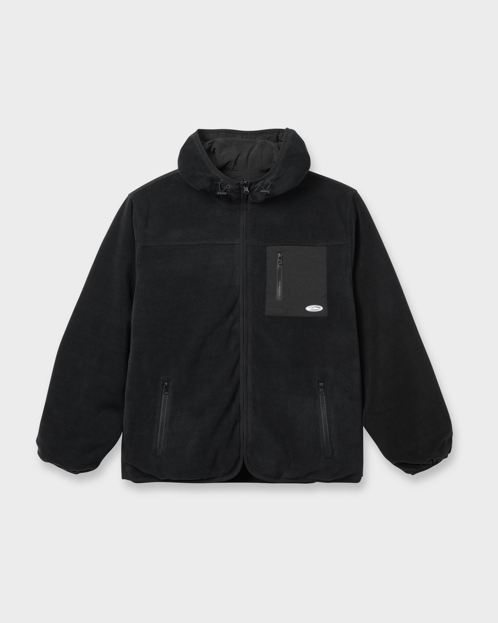 Reversible Zip Hoodie - Black | Quiksilver