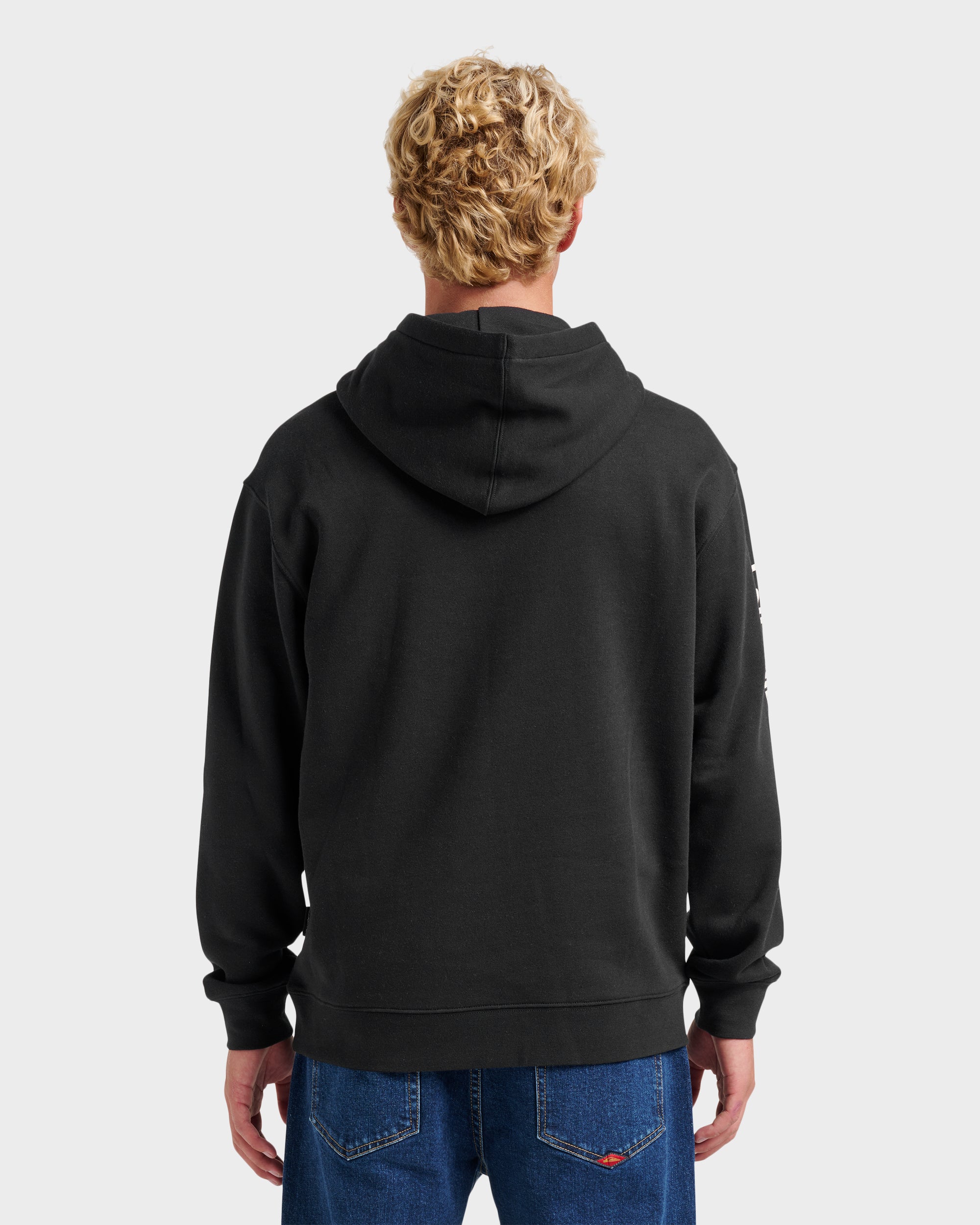 Passage Logo Hoodie - Black | Quiksilver
