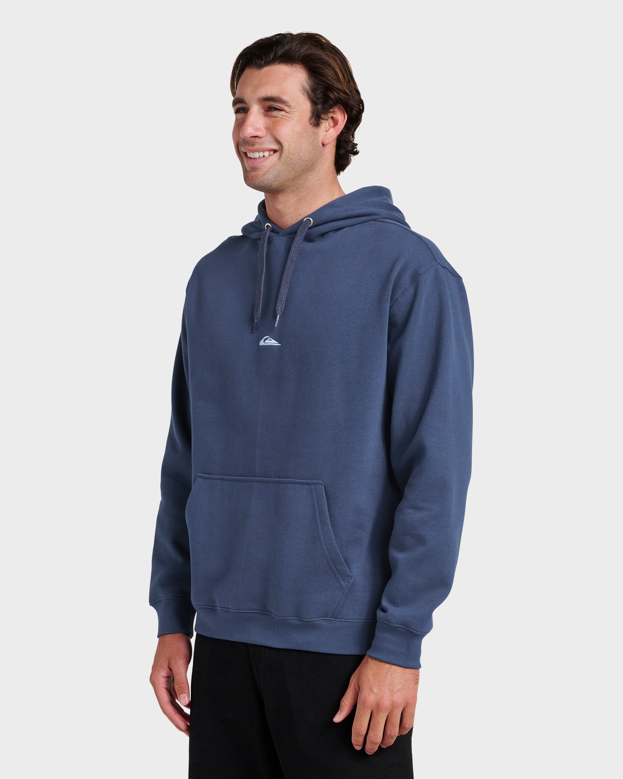 Passage Logo Hoodie - Sargasso Sea | Quiksilver