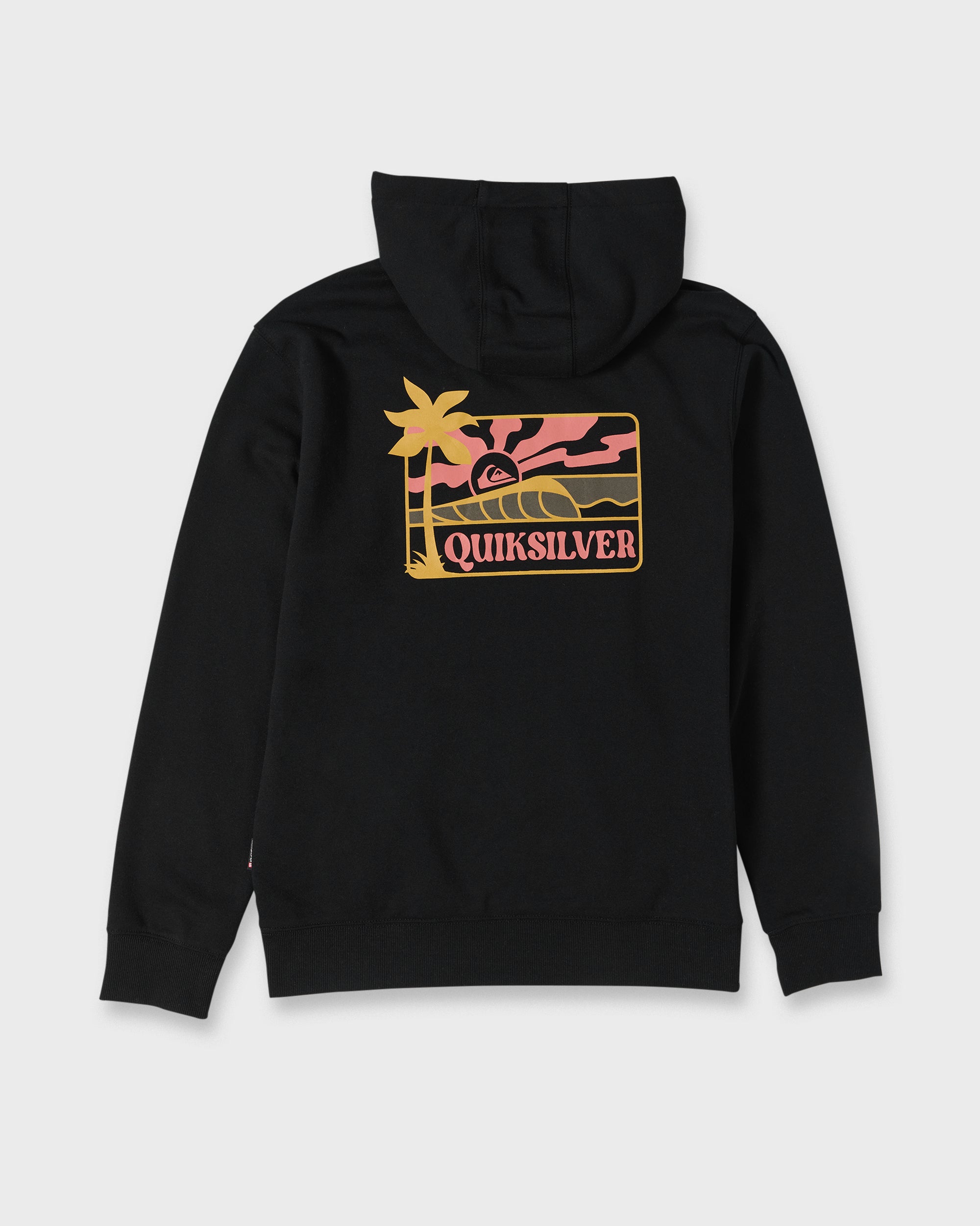 Kingfisher Graphic Pullover Hoodie - Anthracite | Quiksilver