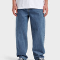 Baggy Denim Pants - Medium Indigo