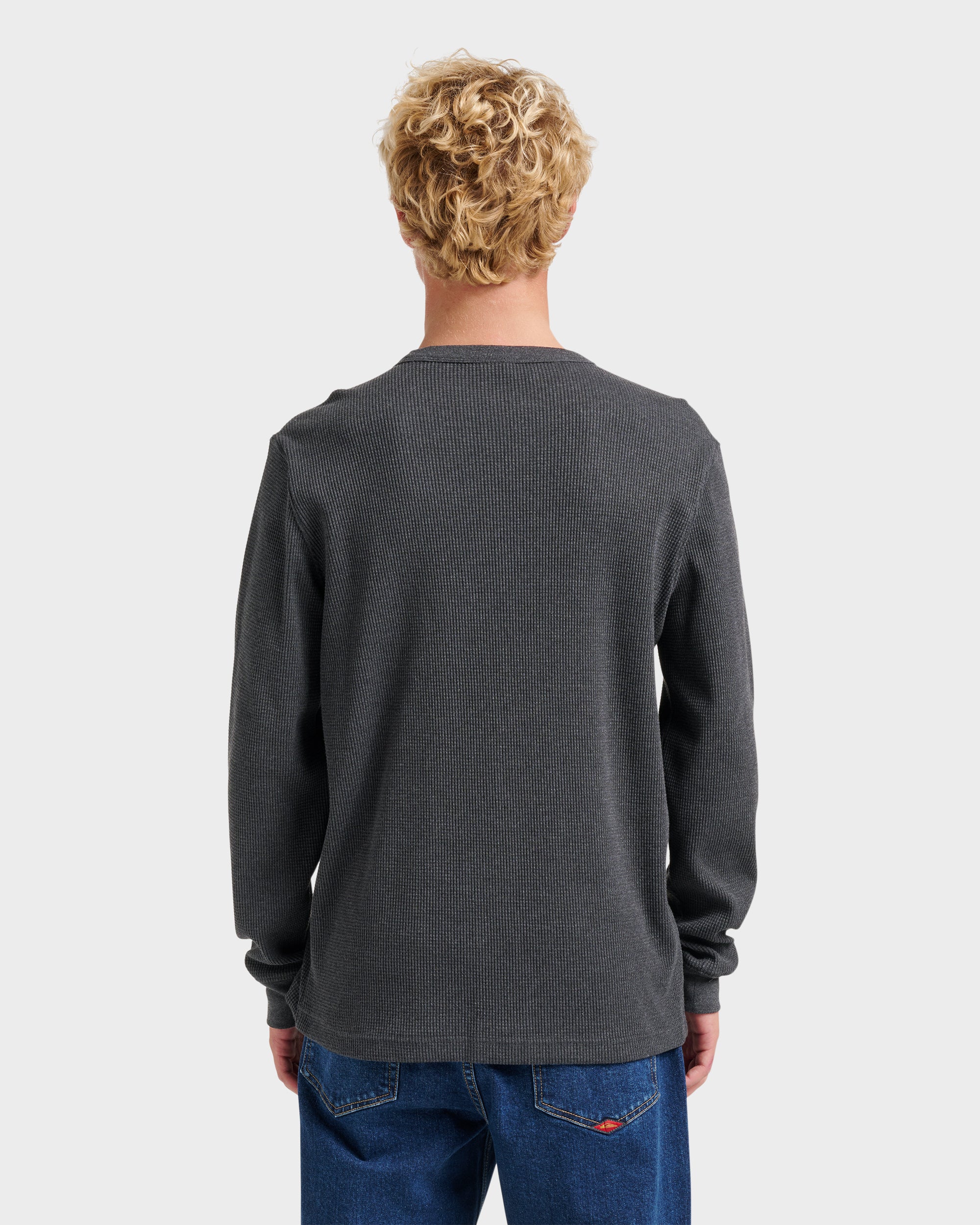 Nelson Long Sleeve Thermal Top - Black | Quiksilver