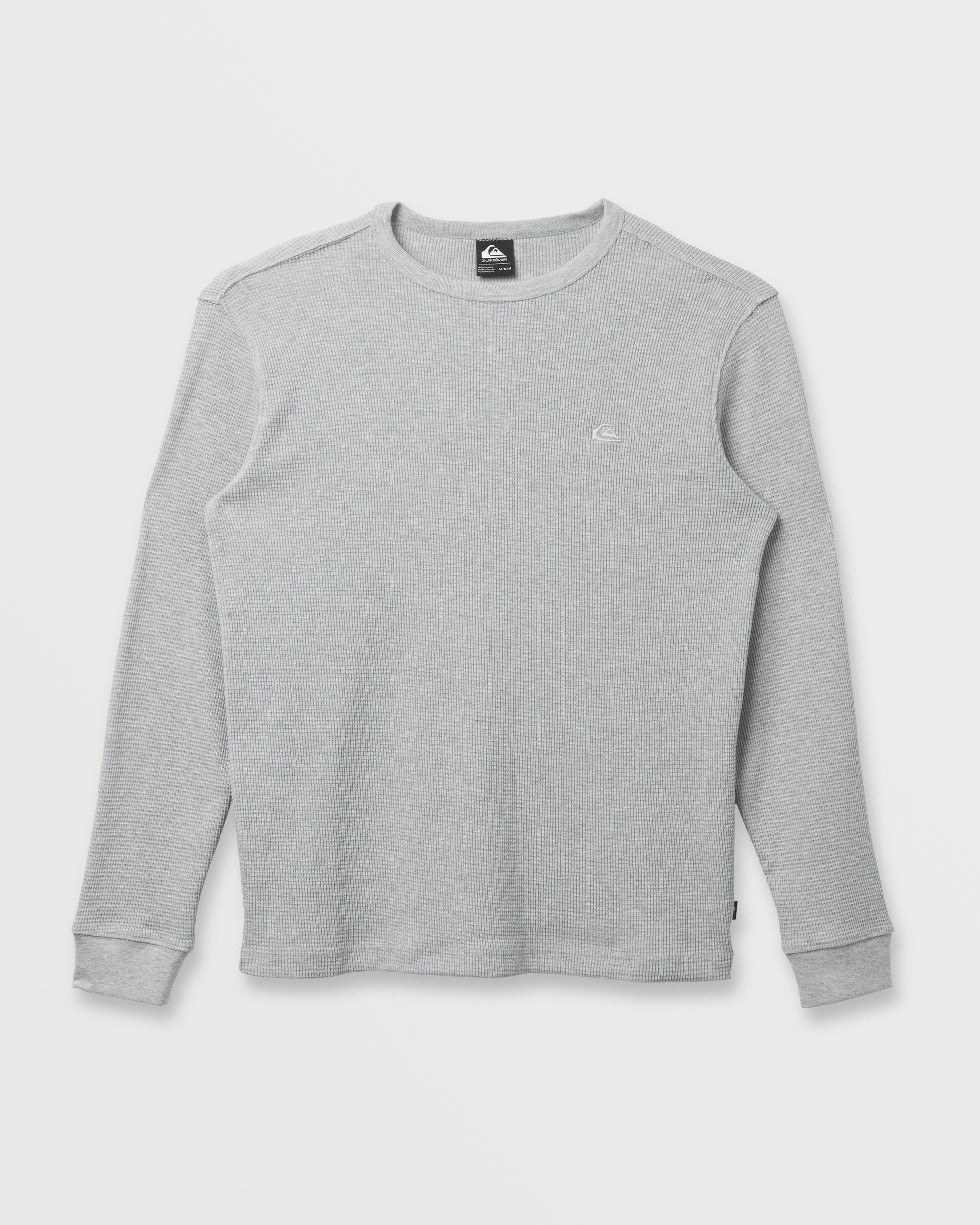 Nelson Long Sleeve Thermal Top - Light Gray Heather | Quiksilver