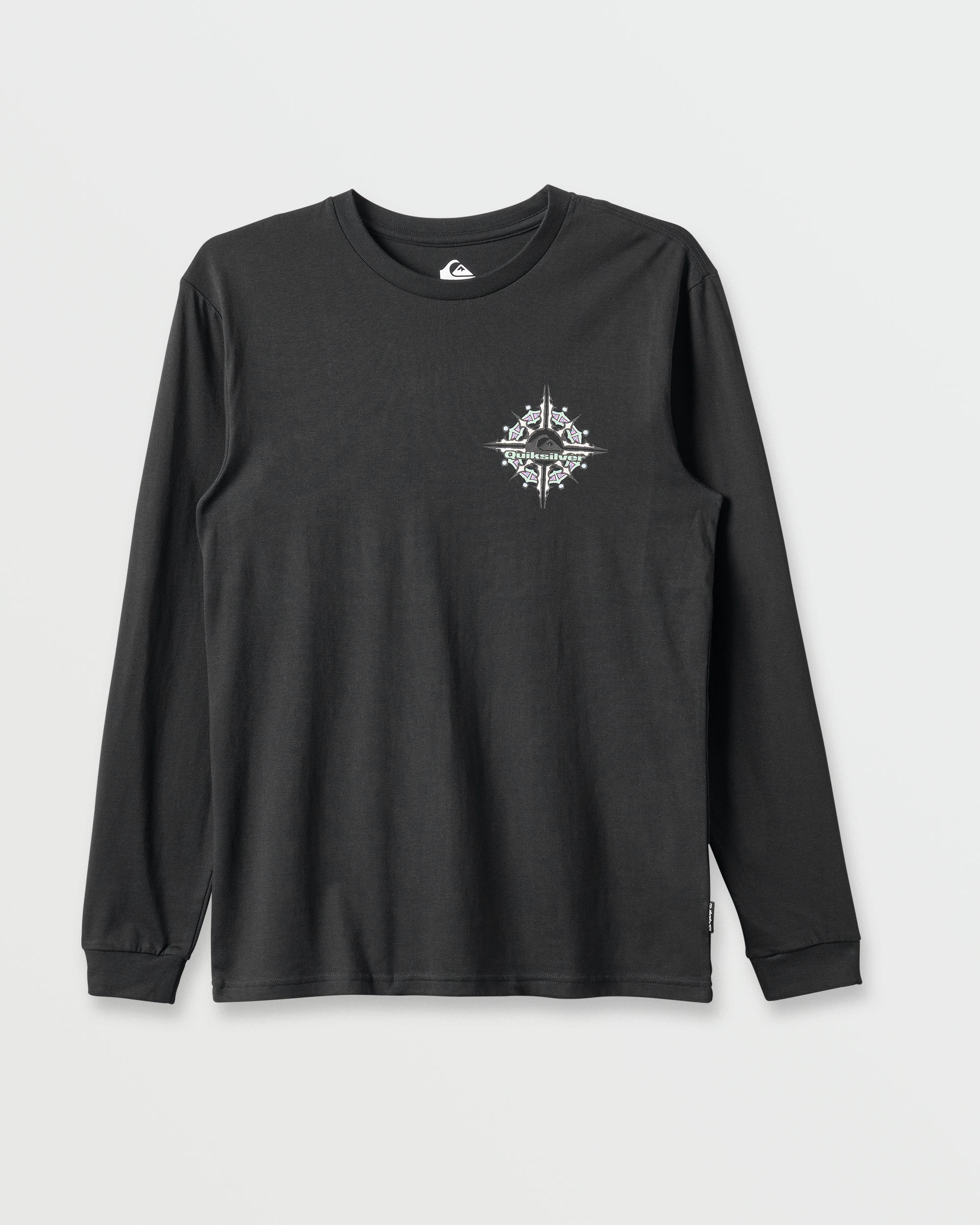 Qs Heat Long Sleeve T-shirt - Black | Quiksilver