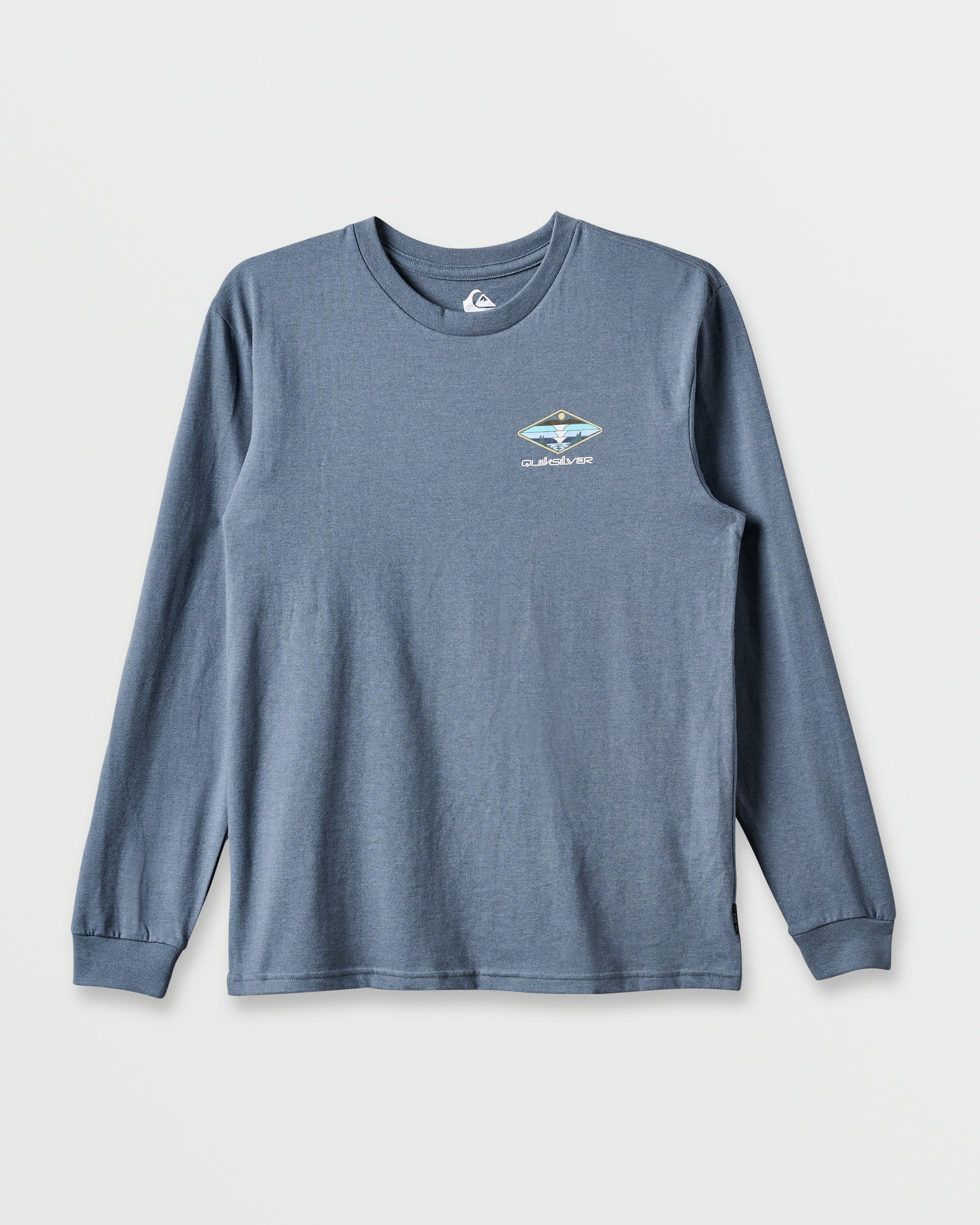 Peak Day Long Sleeve T-shirt - China Blue Heather | Quiksilver