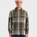 Campo Zip Flannel Shirt - Grape Leaf