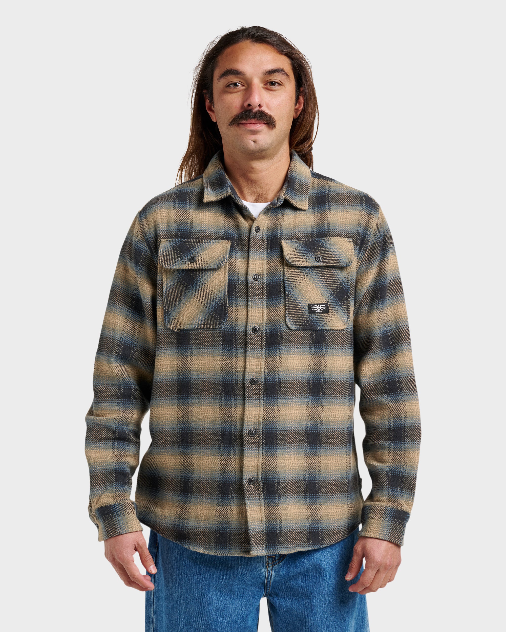 Desert Shadows Shirt - Dusty Olive | Quiksilver