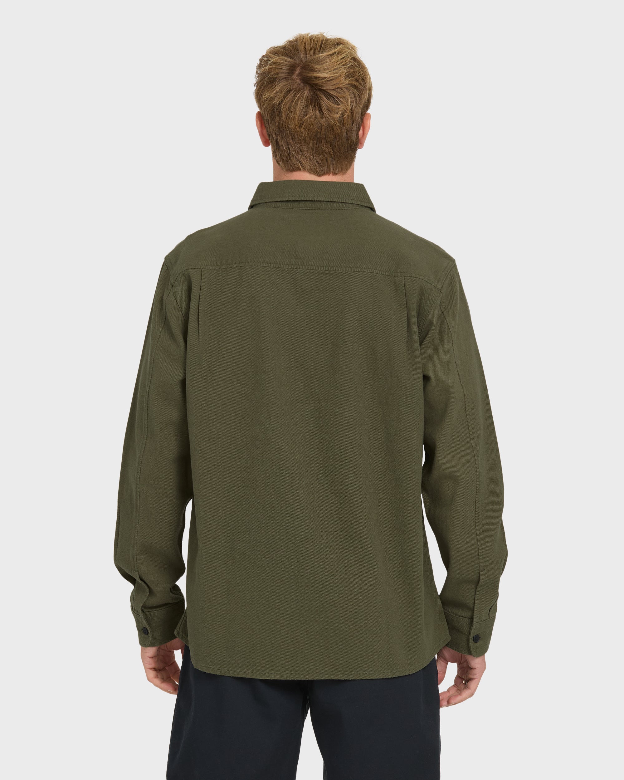 Heron Long Sleeve Shirt - Grape Leaf | Quiksilver