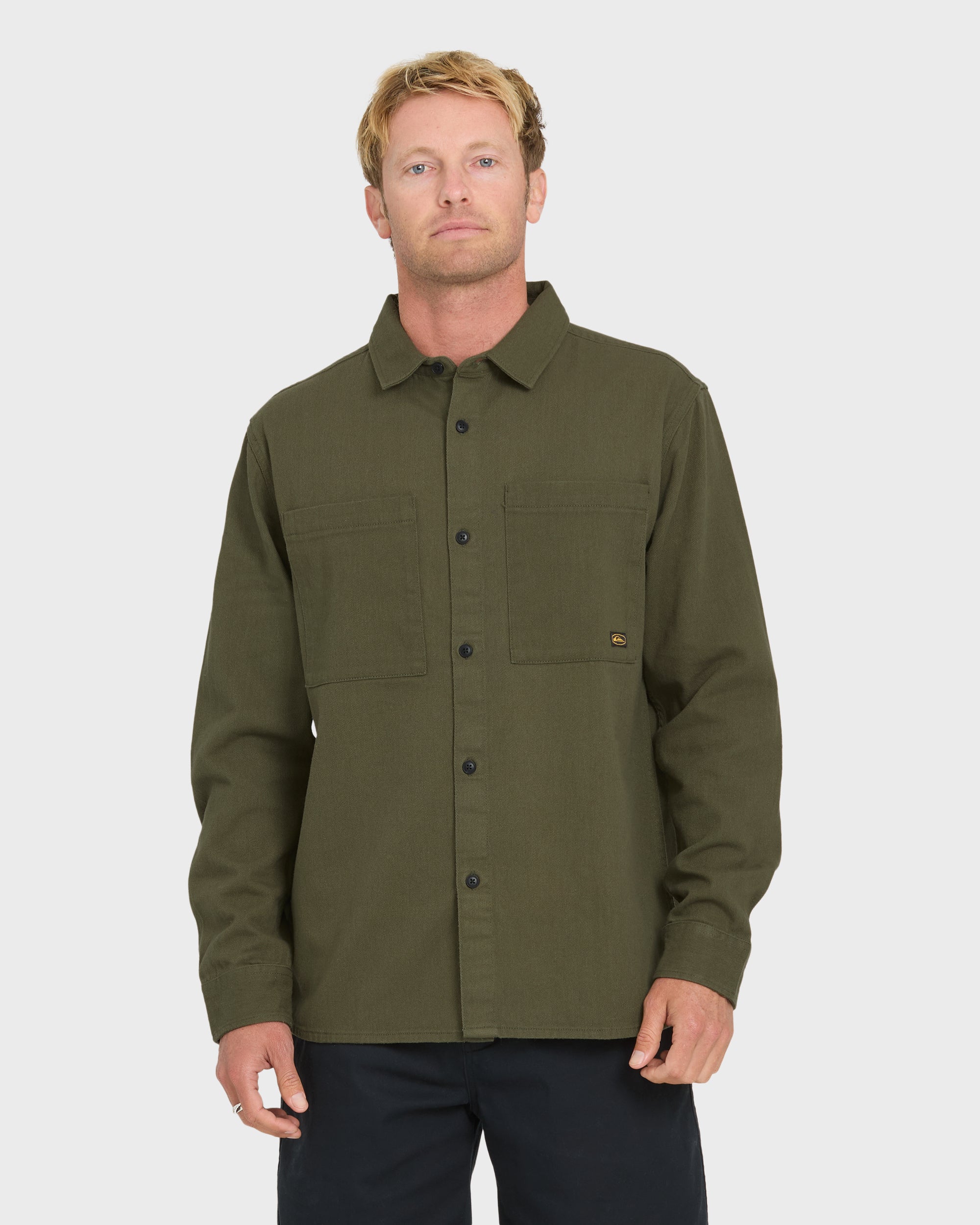 Heron Long Sleeve Shirt - Grape Leaf | Quiksilver