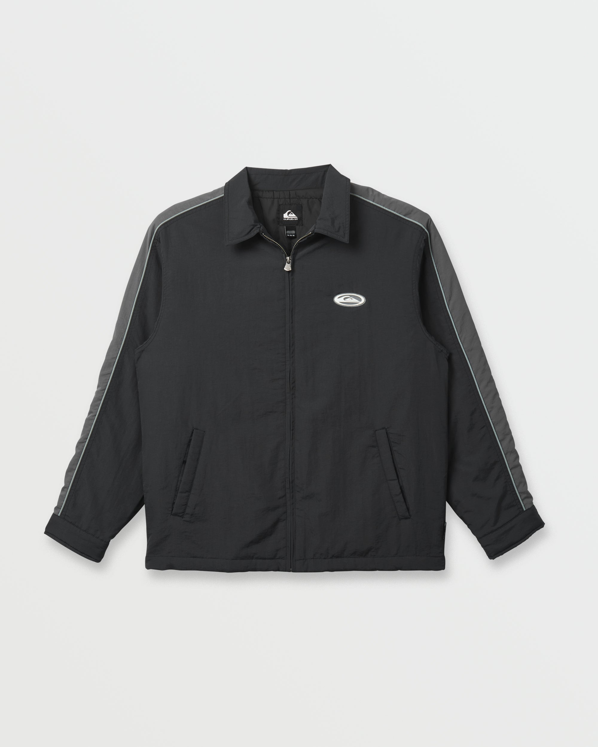 週末限定価格！transport　track jacket　black Speedway Station Jacket - Black | Quiksilver