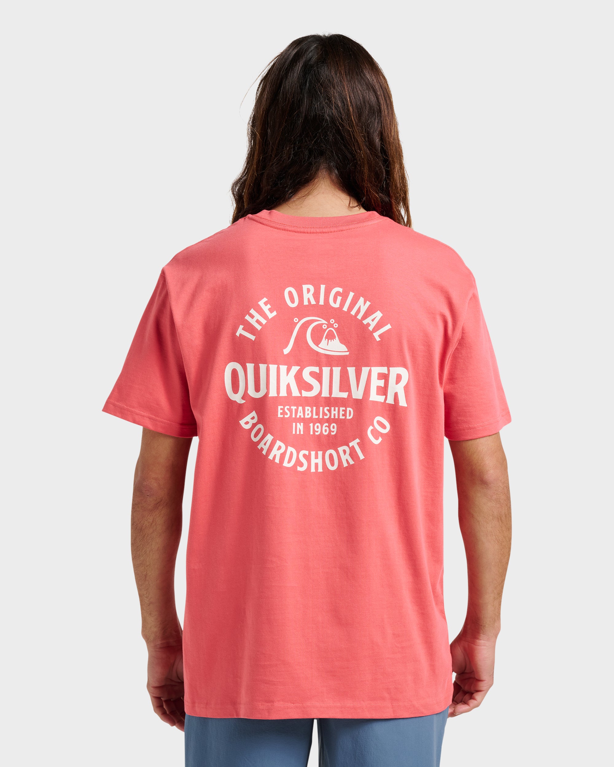 Locked Up Classic T-shirt - Mineral Red | Quiksilver