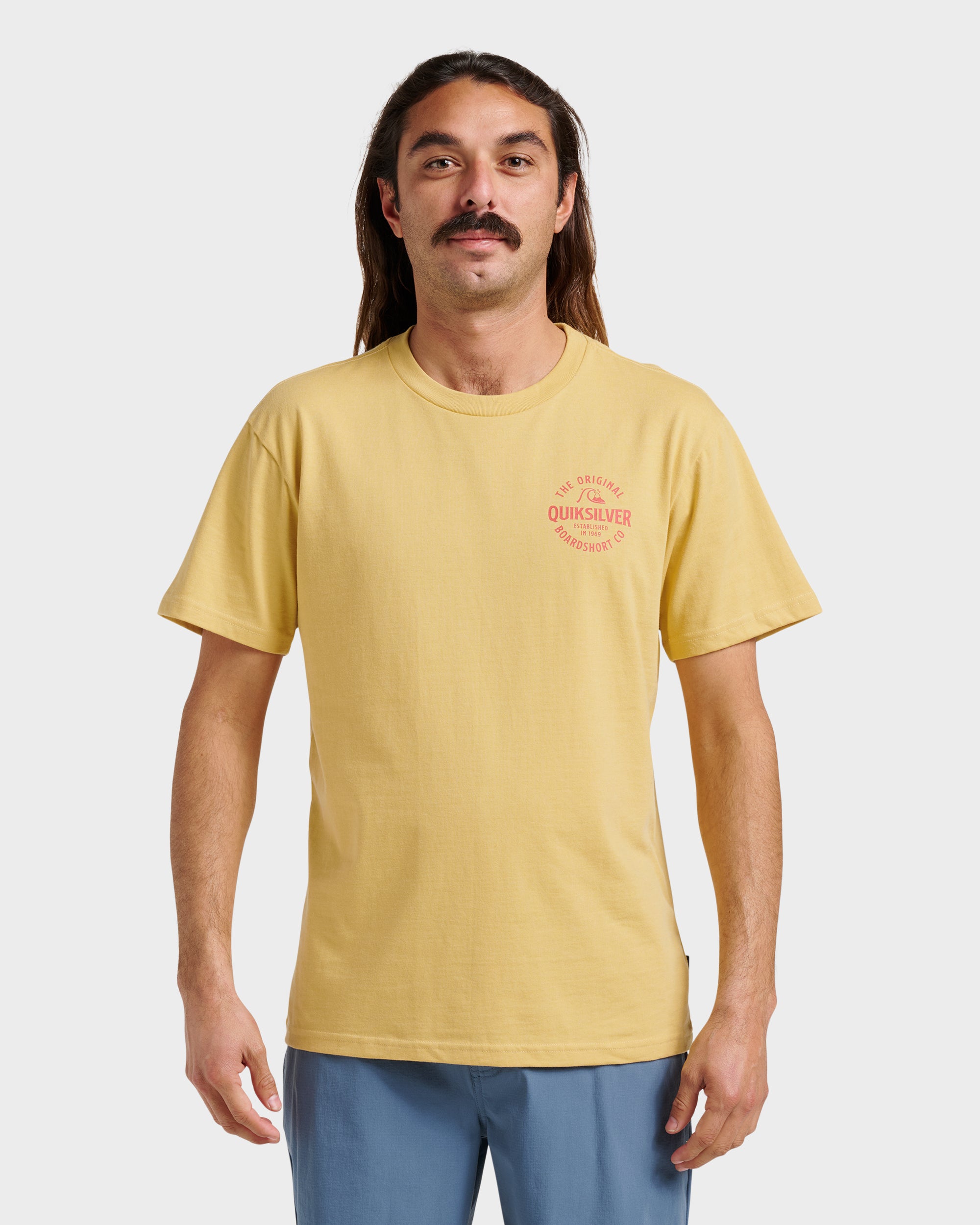 Locked Up Classic T-shirt - Rattan Heather | Quiksilver