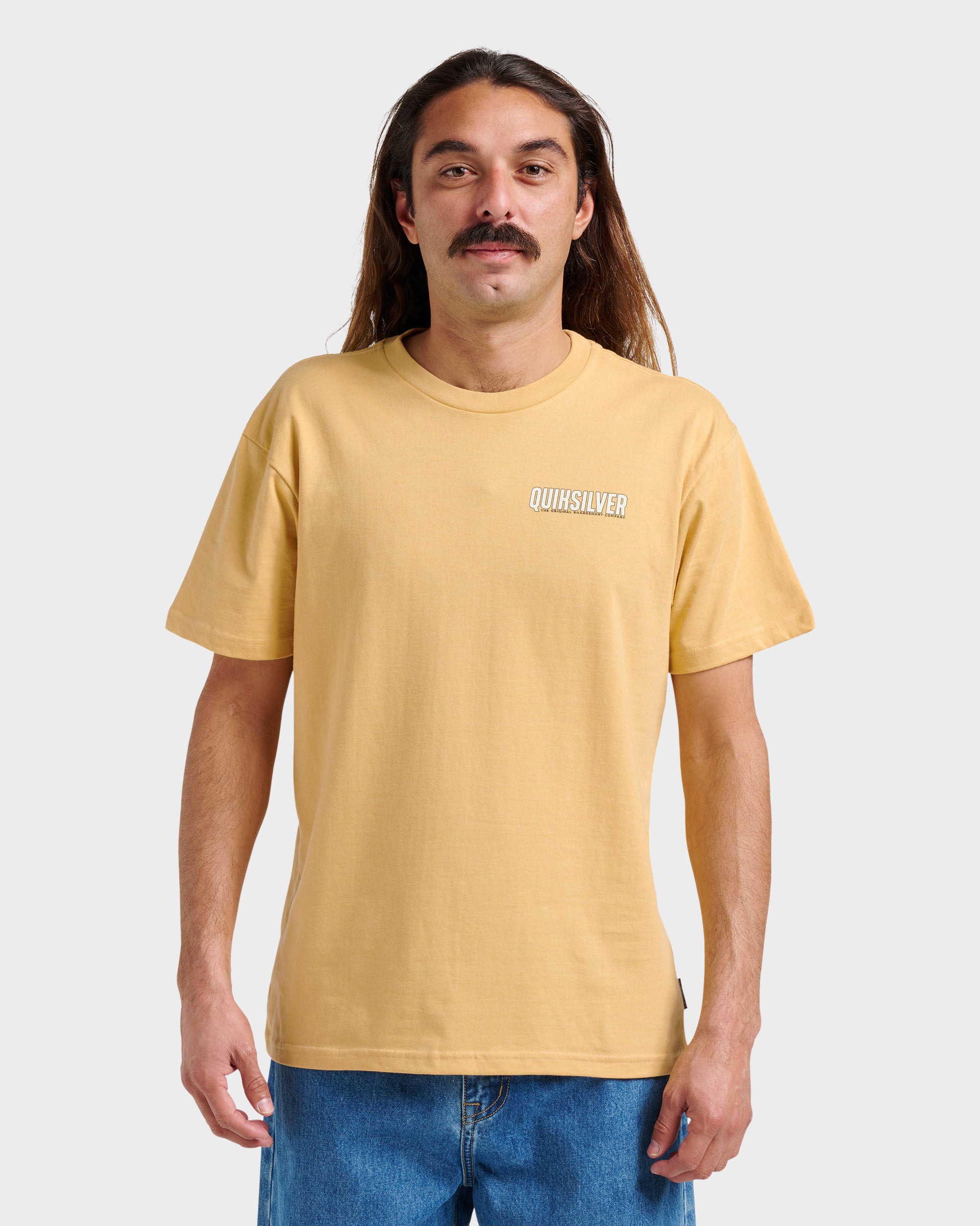 Ride Side Up Classic T-shirt - Rattan Heather | Quiksilver